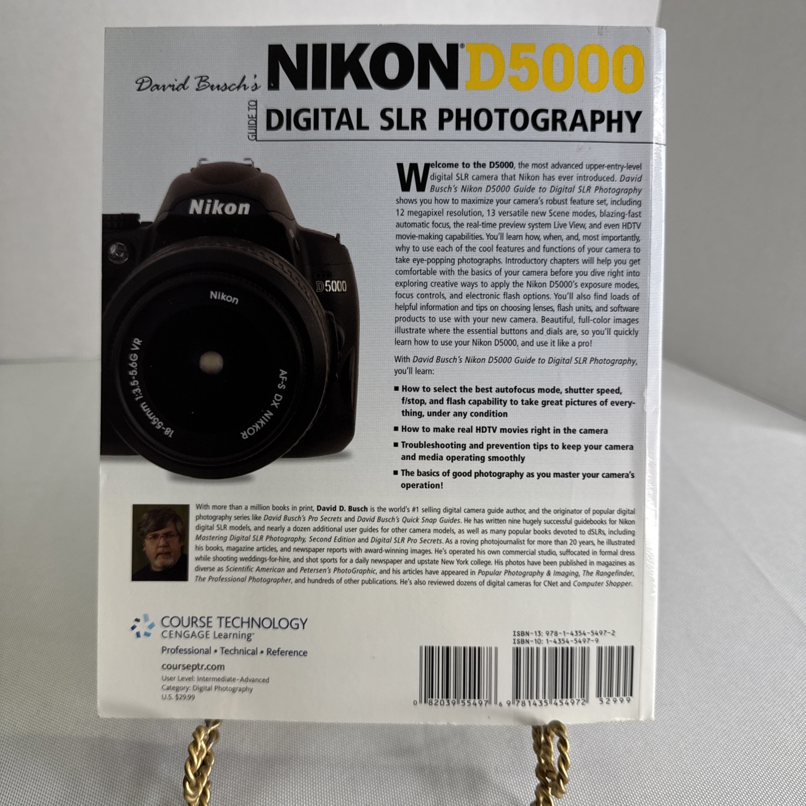 David Busch’s Nikon D5000 Guide to Digital SLR Photography Book 1st Ed 2010