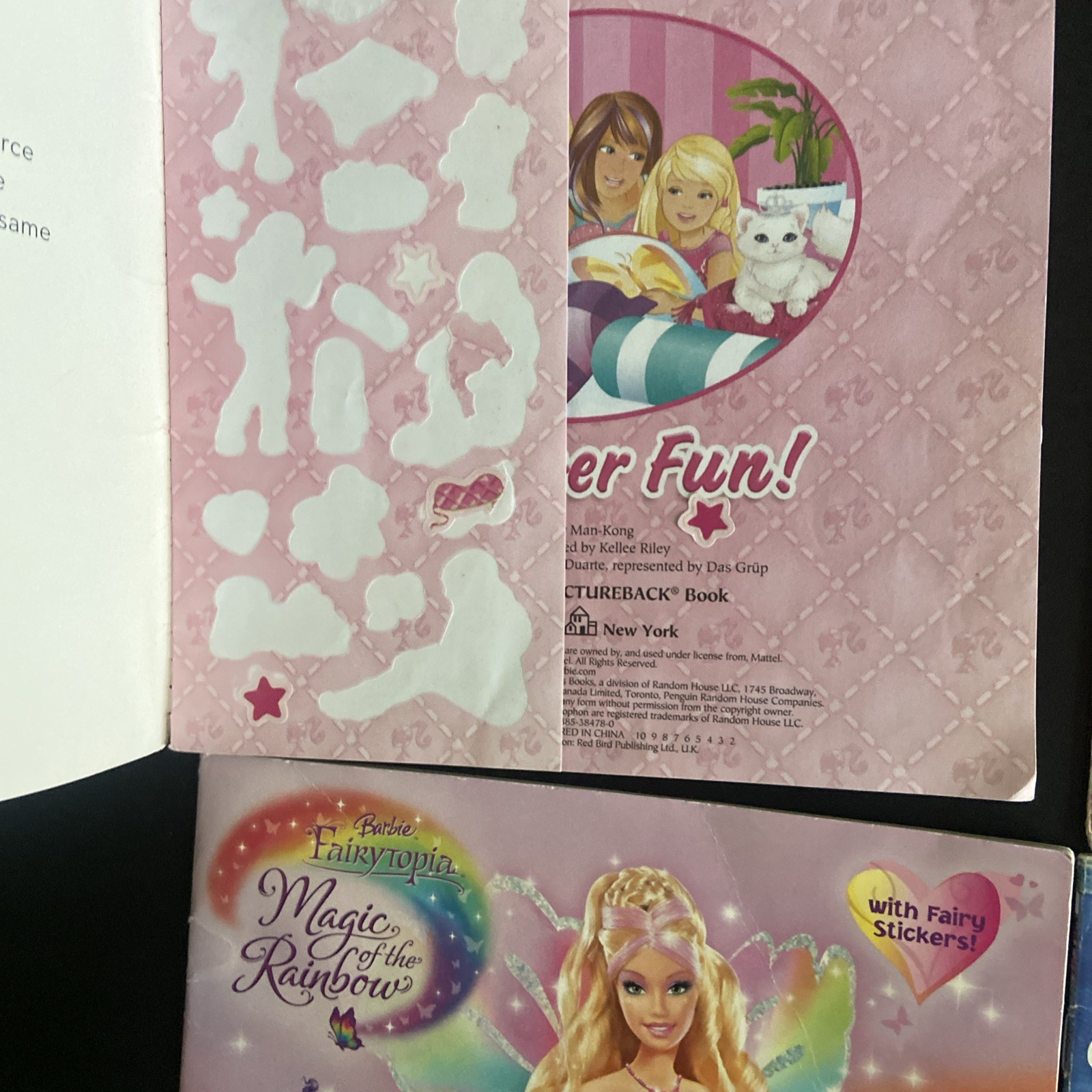 Barbie Children’s Books Lot 12 HCs & Softcover Good Condition