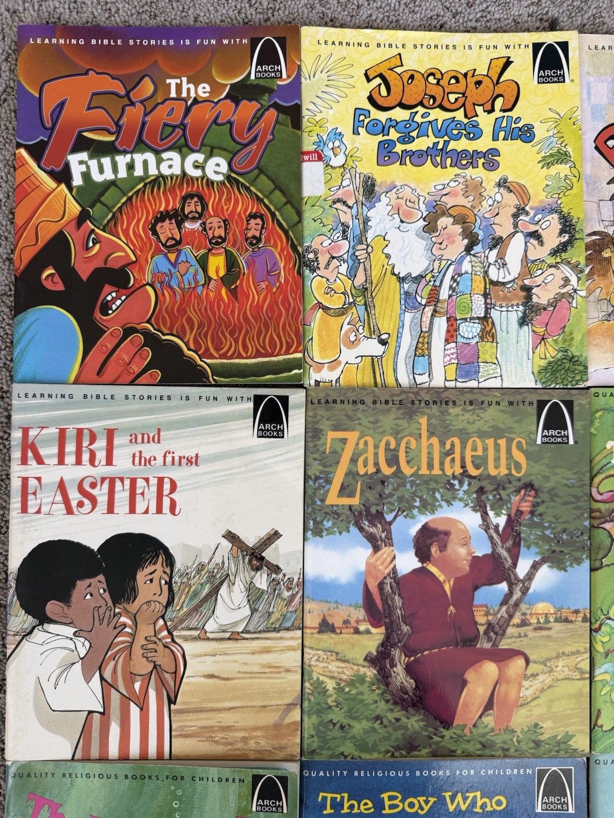 HUGE set of 19 Arch Books series Bible storybooks
