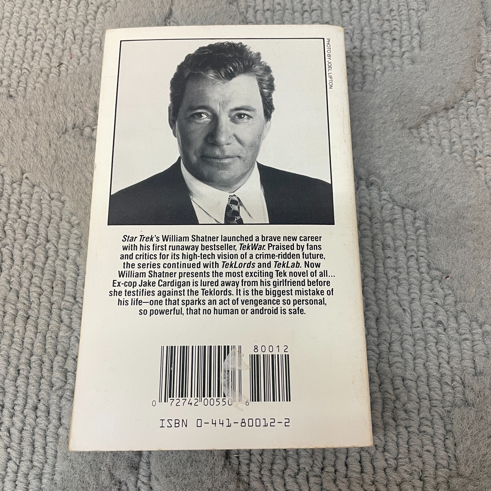 Tek Vengeance Science Fiction Paperback Book by William Shatner 1993
