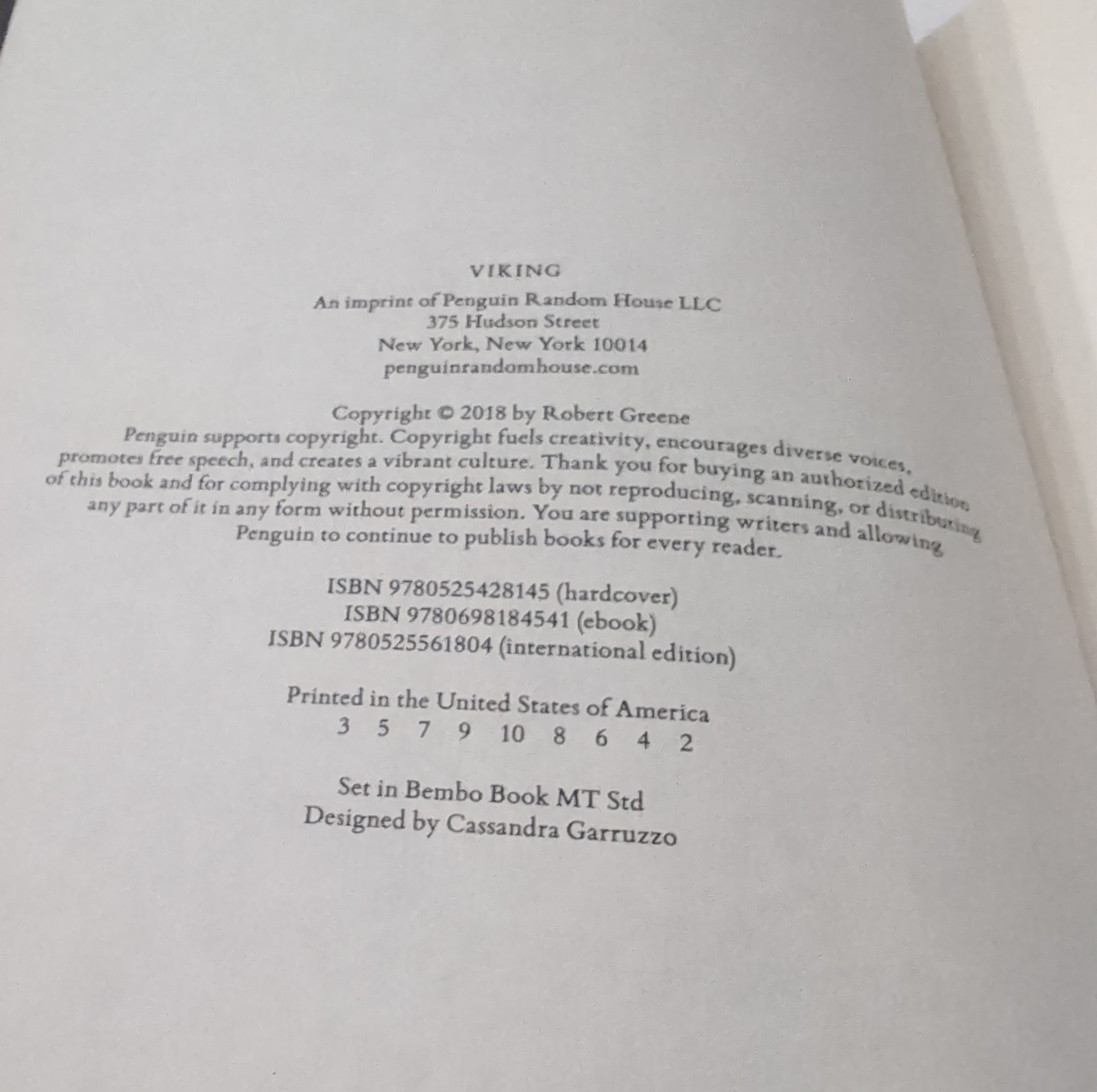 The Laws of Human Nature Robert Greene Hardcover Dust Jacket Laws Of Power Book