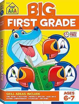 School Zone – Big First Grade – Paperback, by School Zone; Joan – Acceptable w