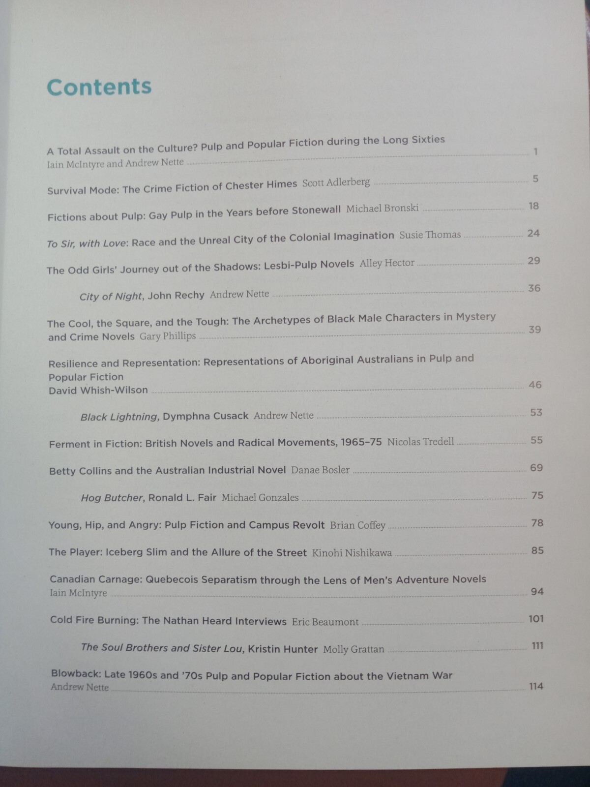 Sticking it to the Man Revolution & Counterculture in Pulp &Popular Fiction