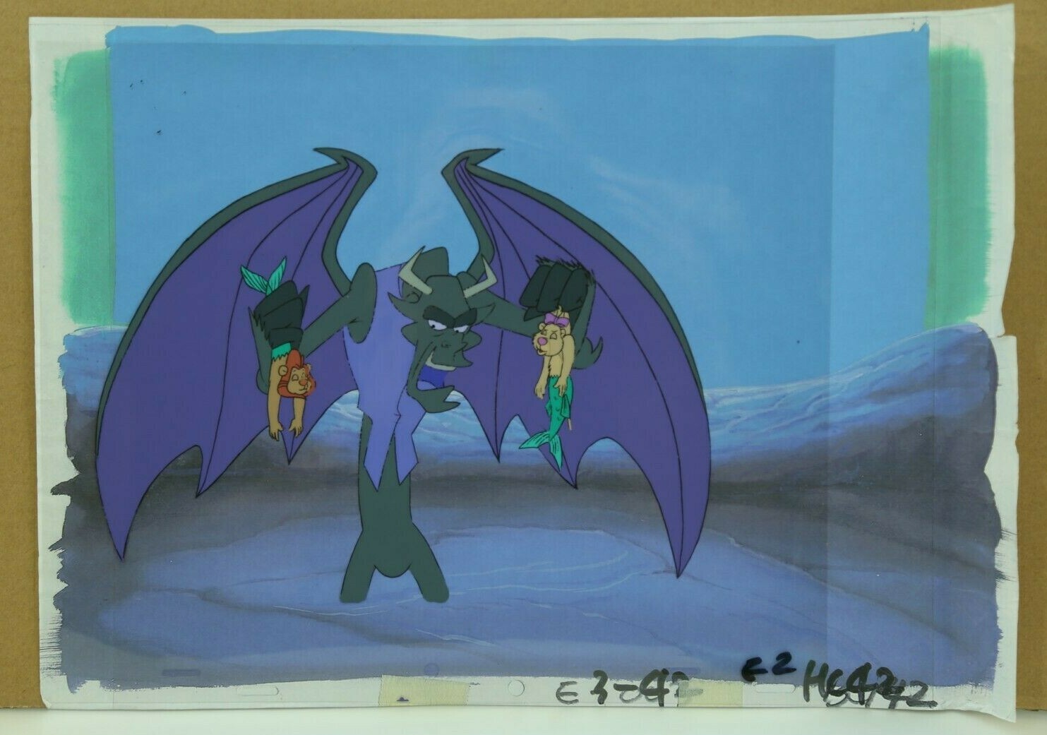 The OZ Kids Original Animation Production Cel & Copied Background (24-6)