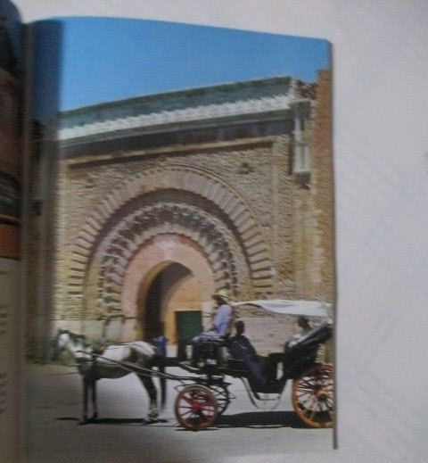 Marrakech Morocco Paperback Book 40 Photos 1986 36 Pages 5.5 X 7.5 inches