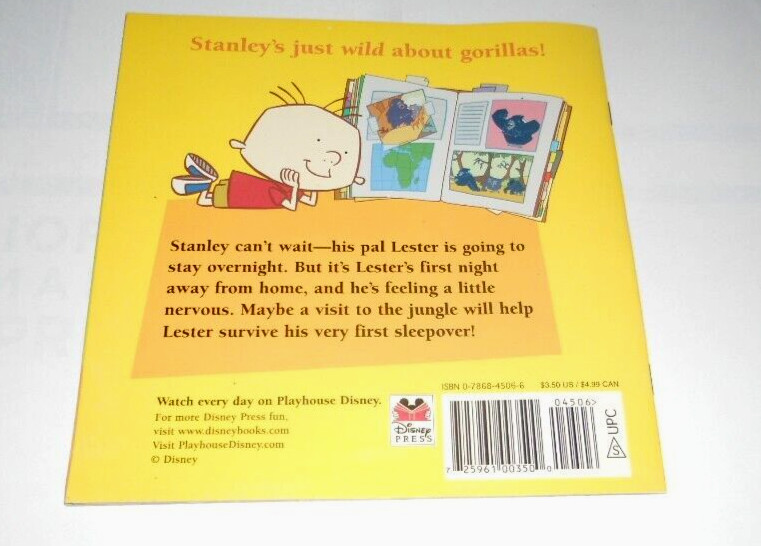 Stanley Gorilla Sleepover Laura Driscoll (Paperback) NOS Disney Press
