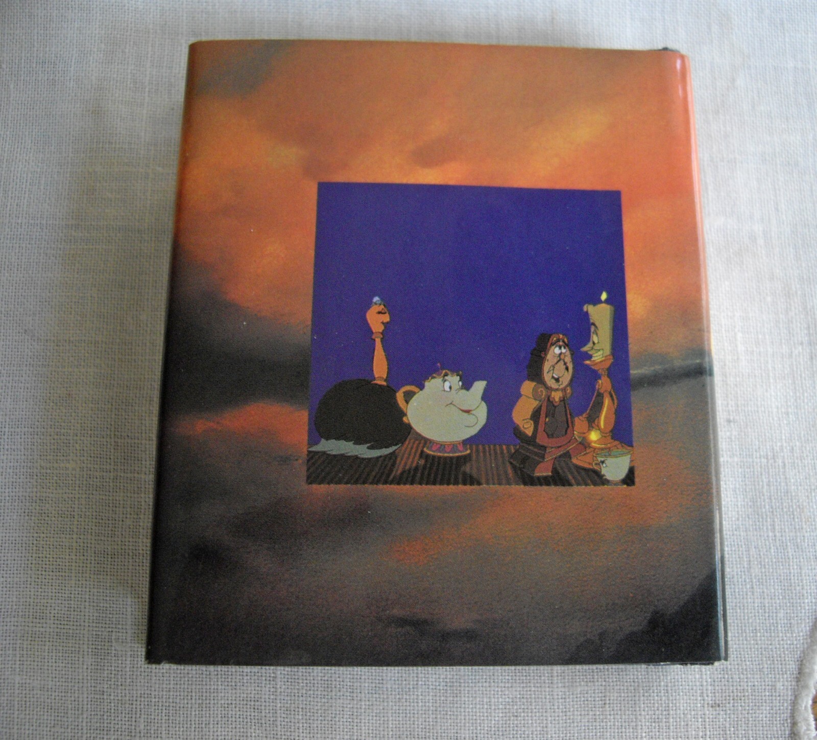 Disney Beauty and the Beast Miniature Hardback 3 1/4″ Book ~