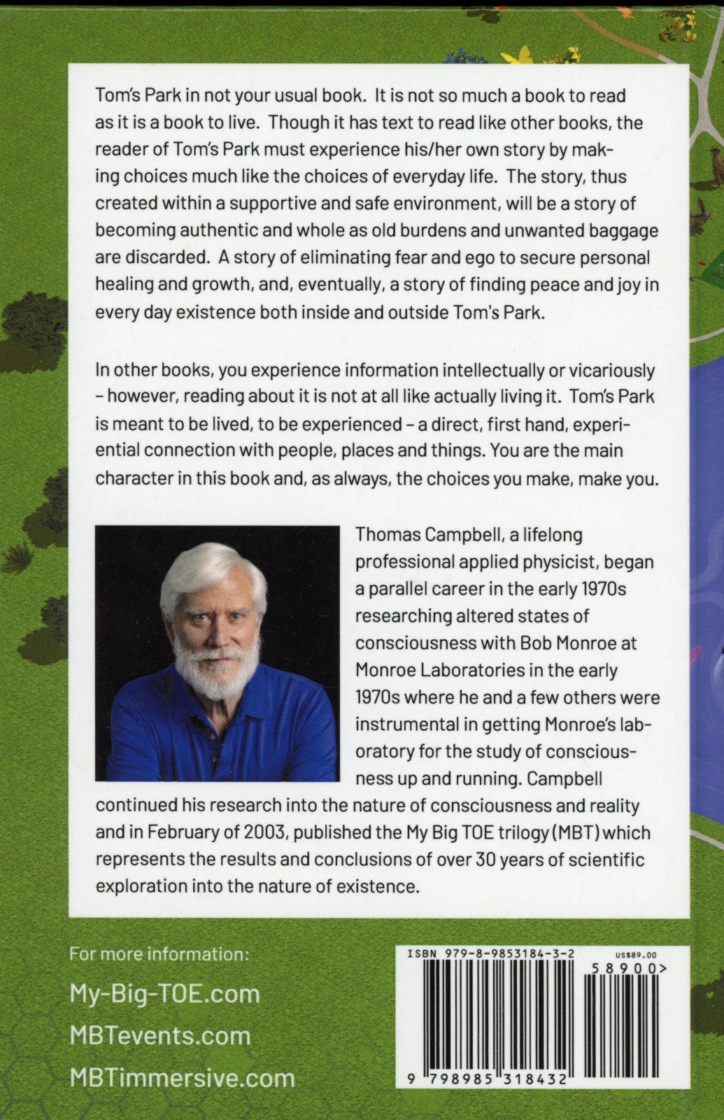 Tom’s Park: A Virtual Imaginality Training Program – Thomas Campbell (HC, 2021)