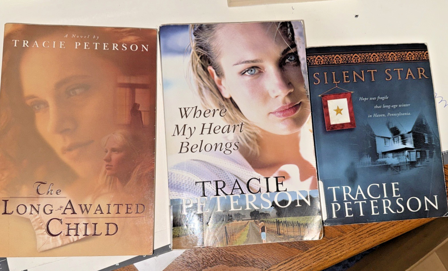 Tracie Peterson Book Series Lot of 10; Christian Romance; Historical; TPB