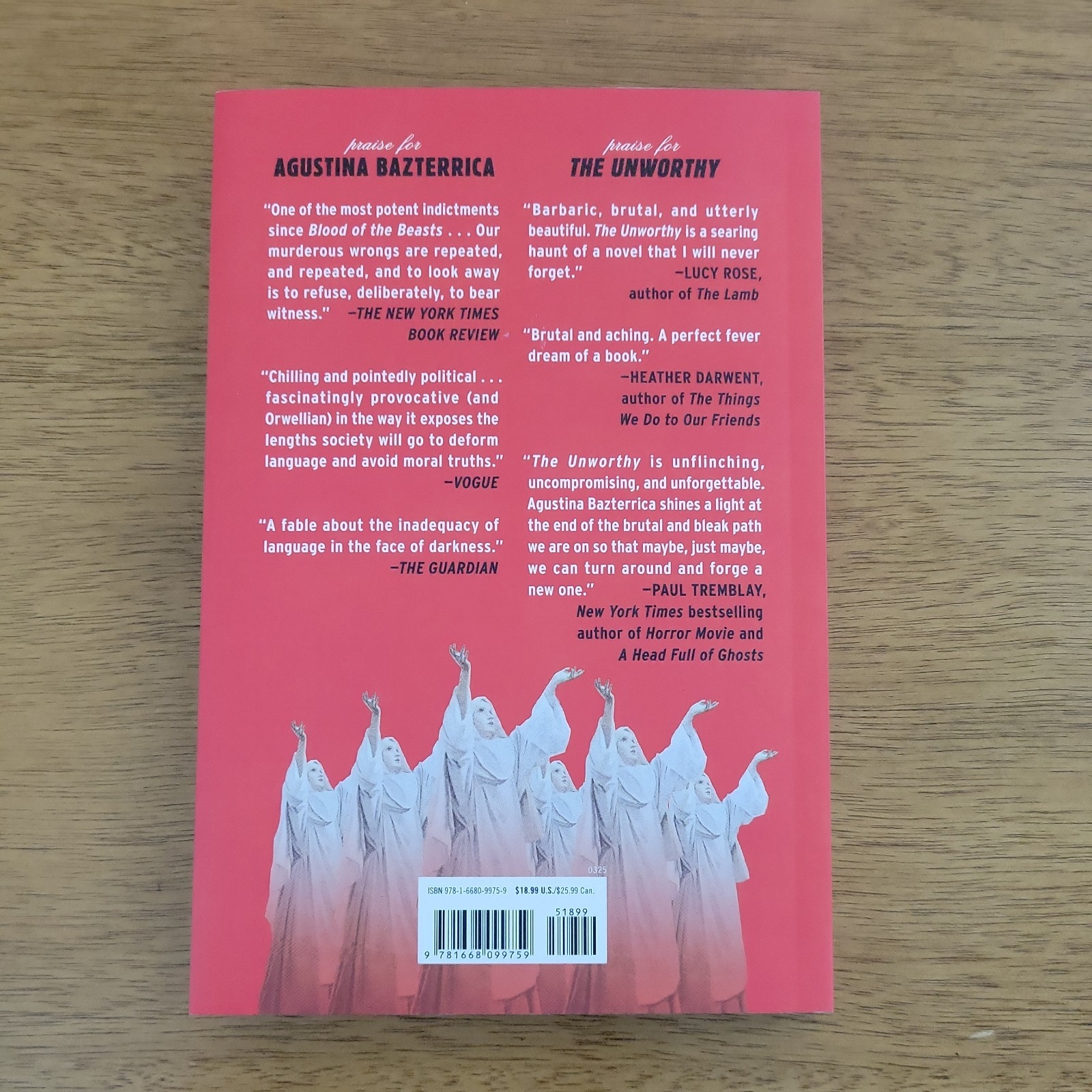 The Unworthy – Agustina Bazterrica – Barnes & Noble Exclusive Scribner