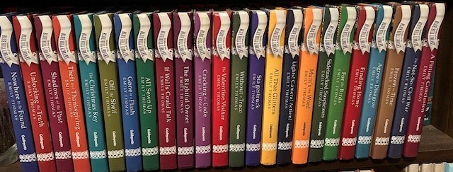 Secrets of the Blue Hill Library Guideposts Lot of 24 books by Emily Thomas
