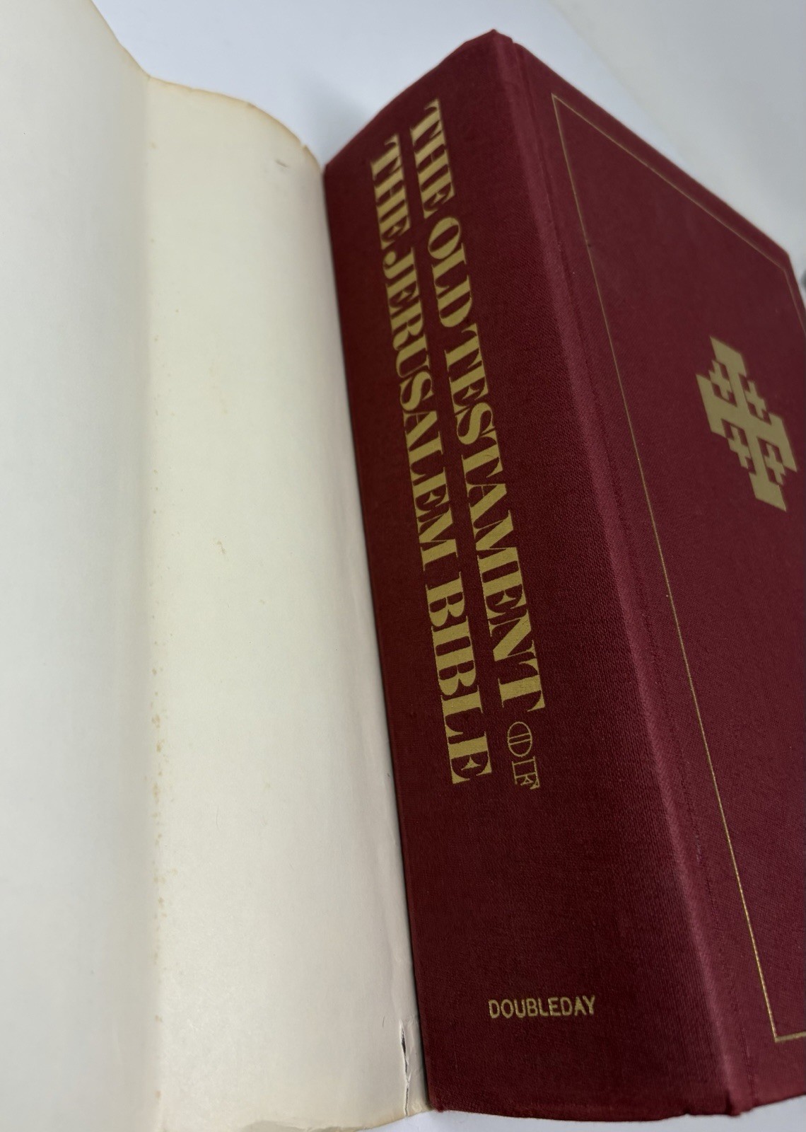 The Old Testament of the Jerusalem Bible 1966 Hardcover Book Doubleday Jones