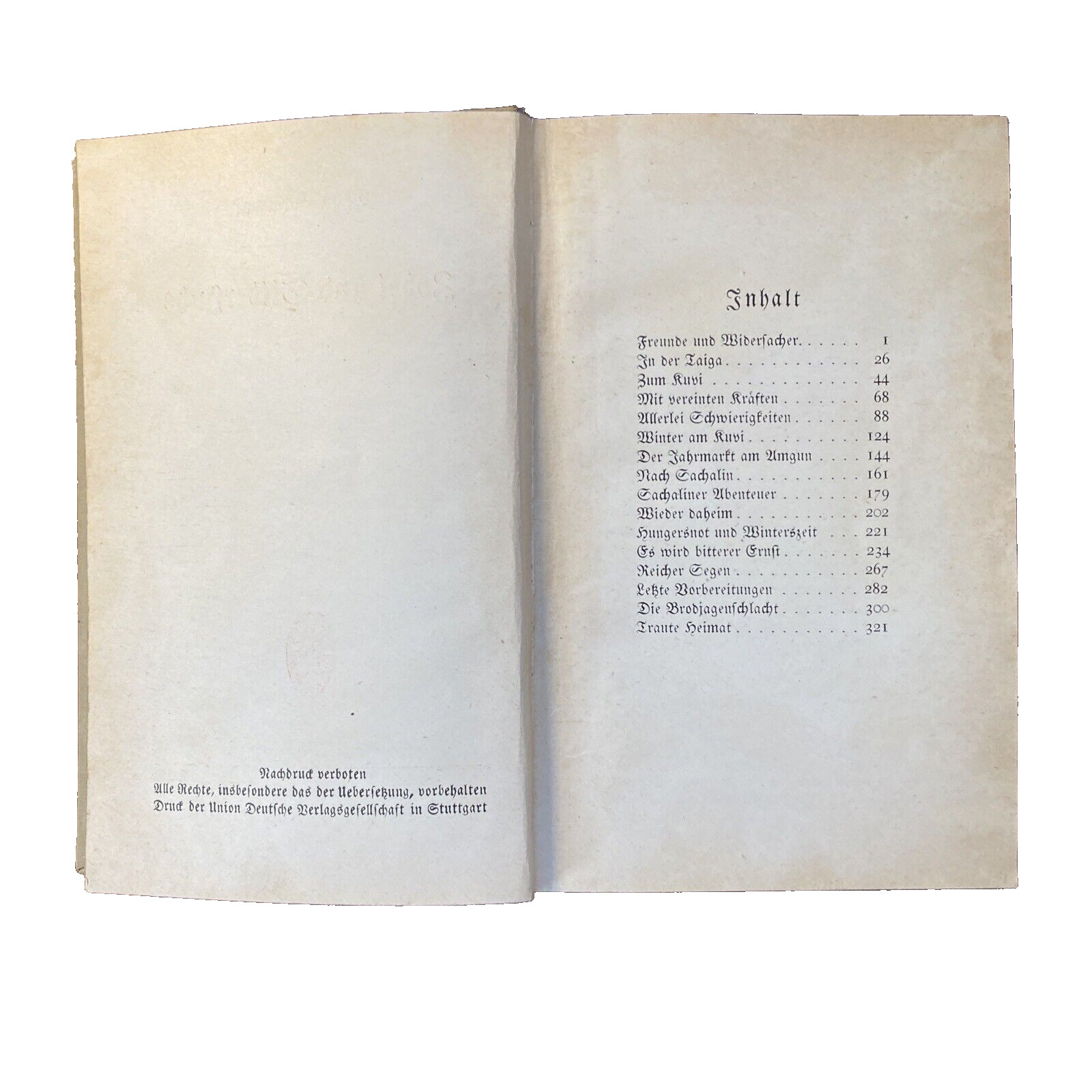 ” Zobel und Silberfuchs “Max Krüger Verlag: Taschenbuch 11 × 17 cm