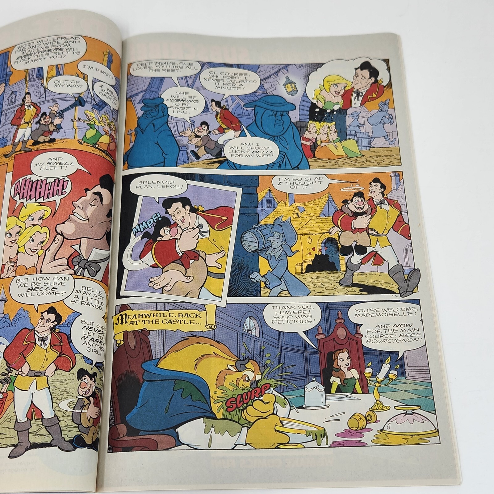 VINTAGE JULY 1997 DISNEY COMICS COMIC BOOK BEAUTY AND THE BEAST # 2 NEW