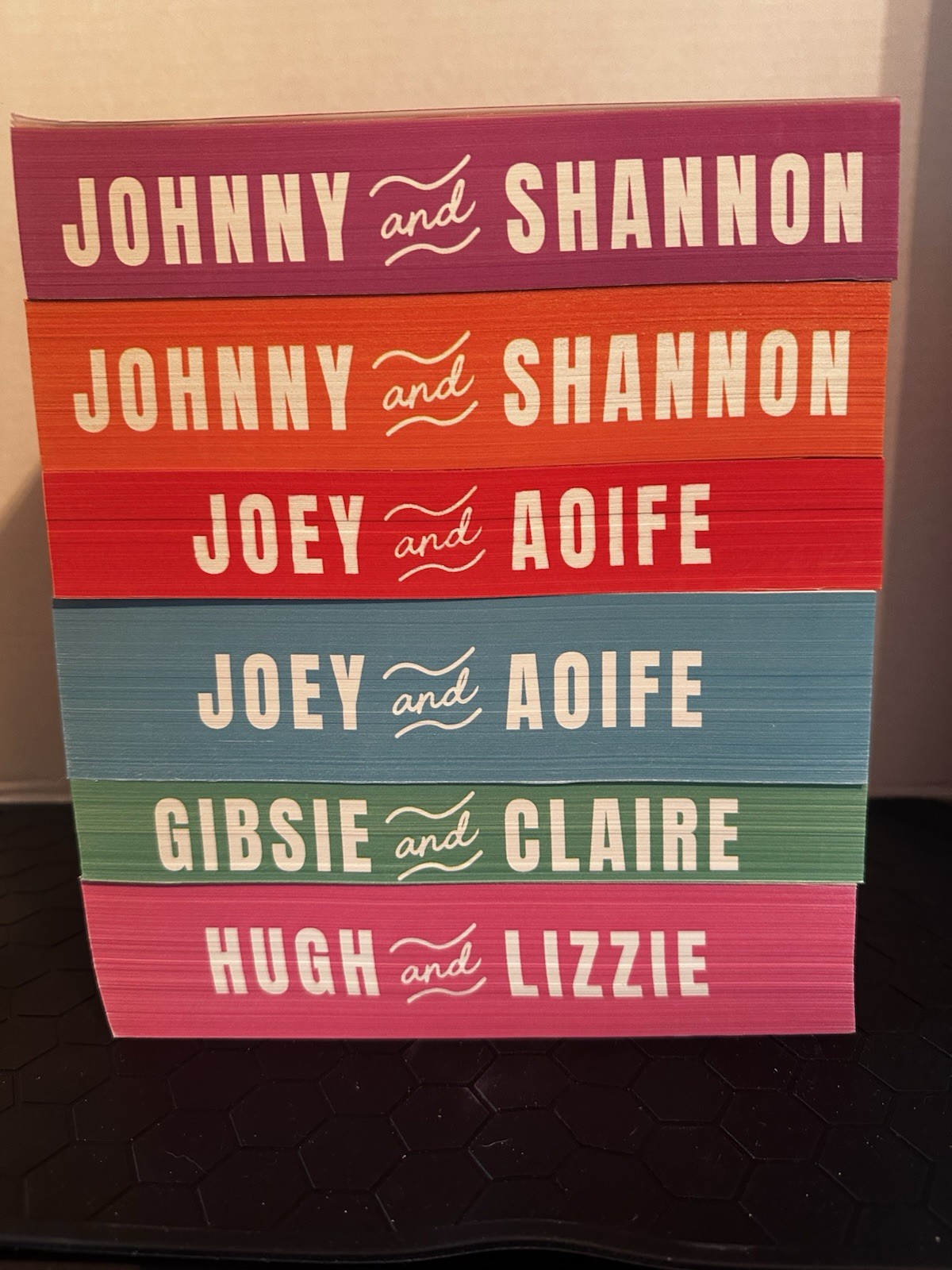 New Chloe Walsh Compete Set Boys of Tommen Special White Edition Sprayed Edges