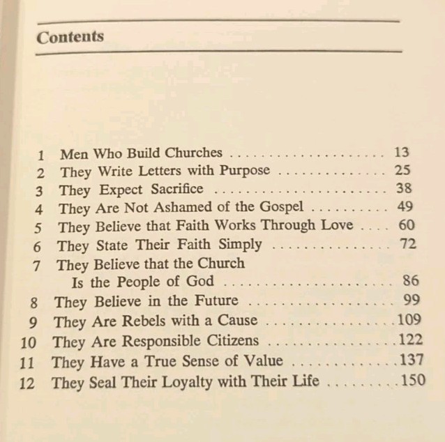 Men Who Build Churches: Life of Paul by Harold A Bosley (1972, Paperback) GOOD+