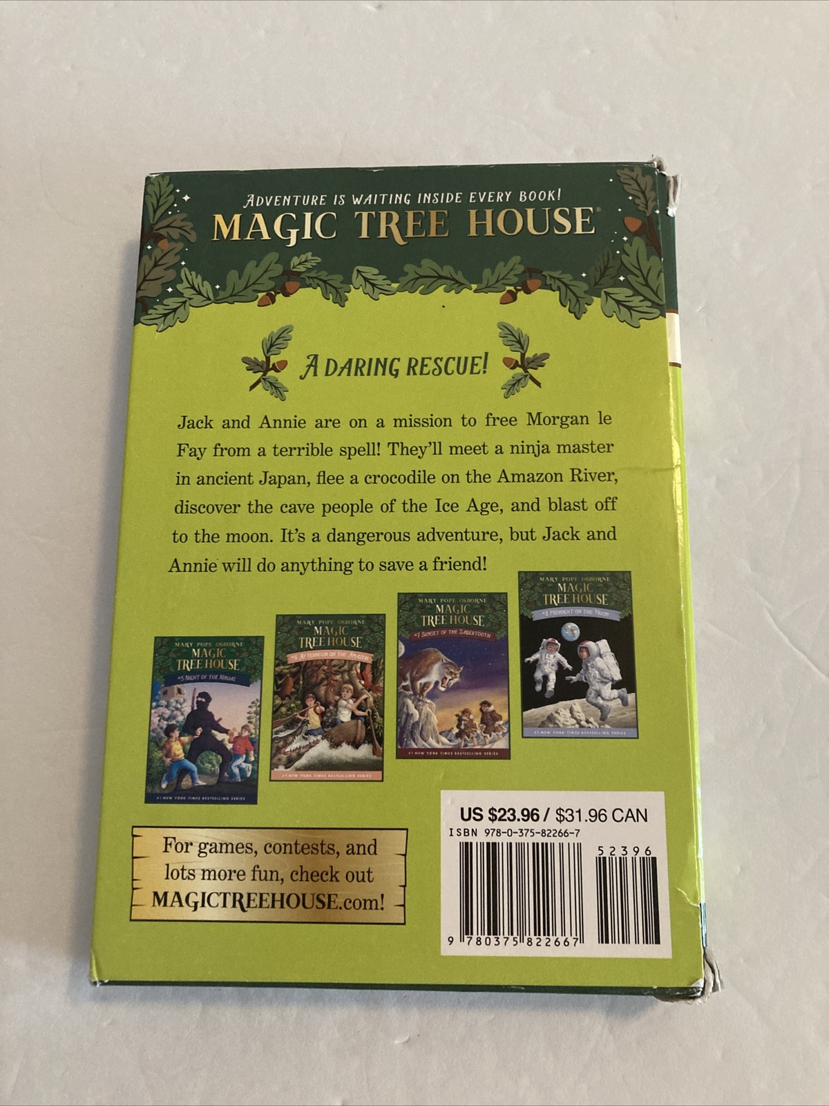 Magic Tree House Volumes 5-8 Boxed Set