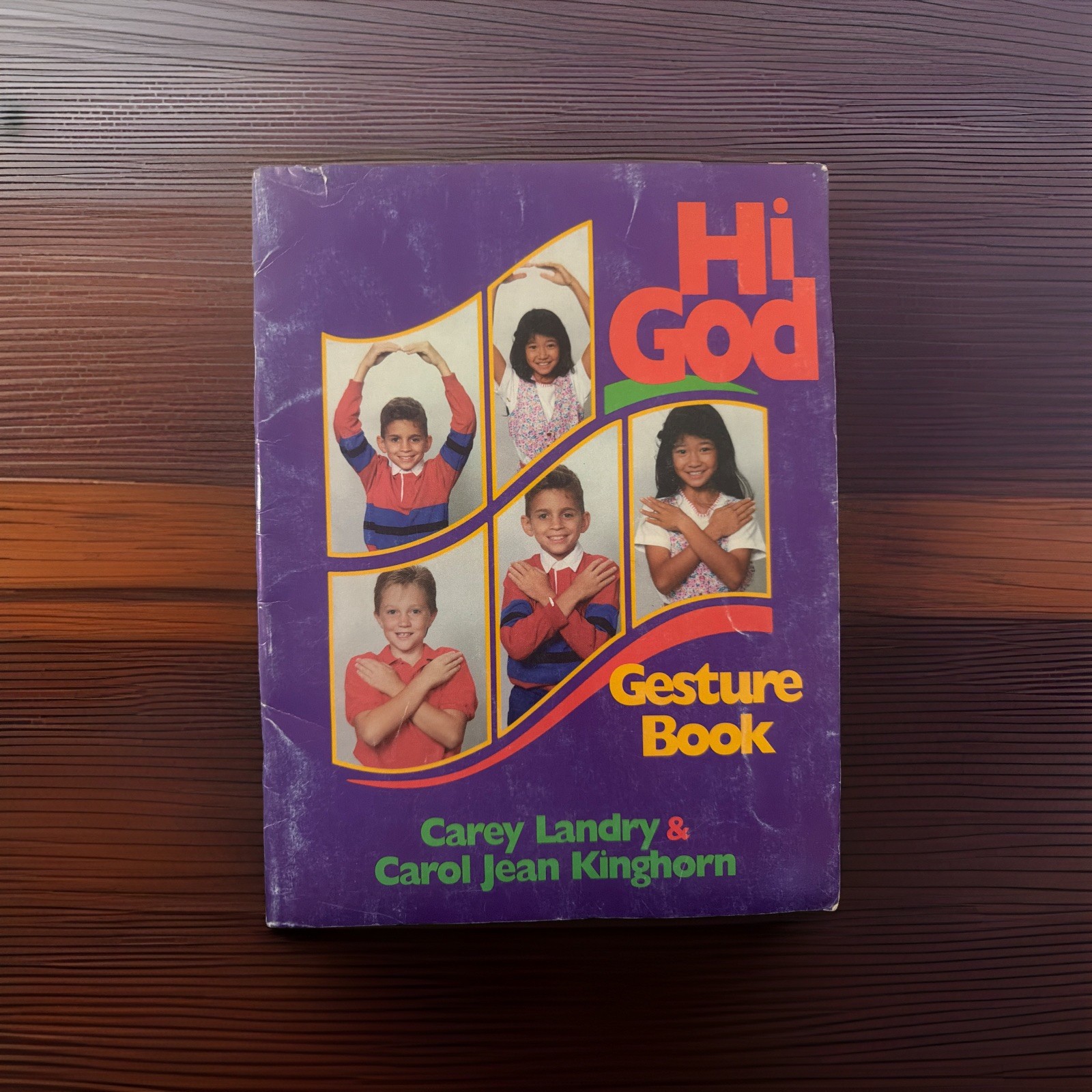 Hi God Gesture Book Carey Landry Carol Jean Longhorn OCP Publications Good Cond