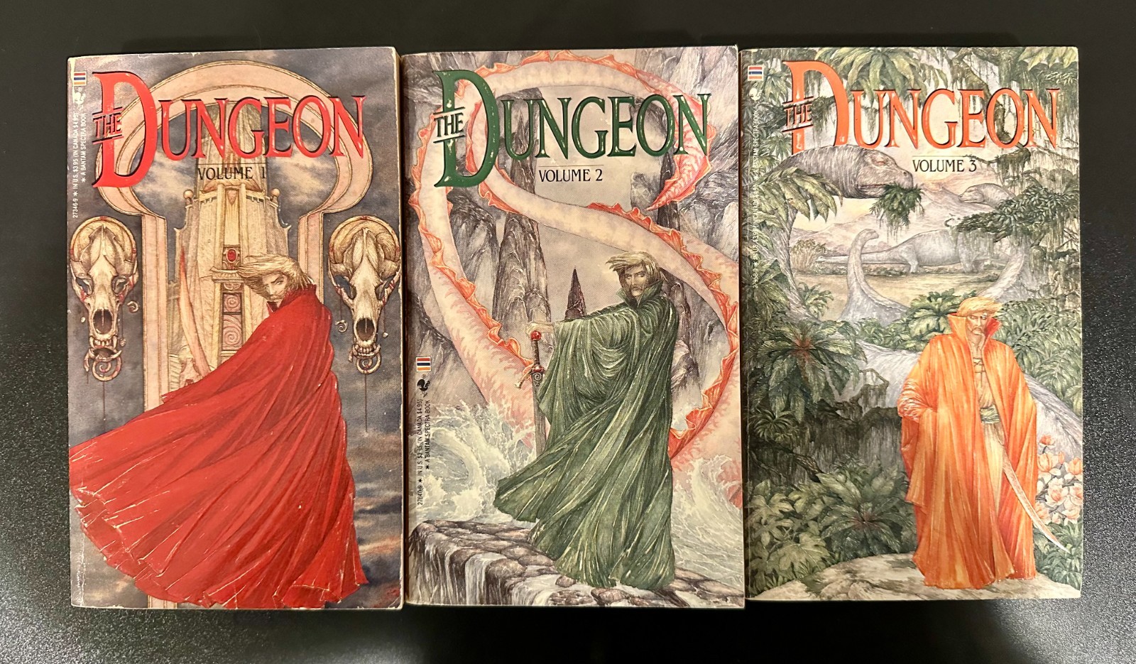 The Dungeon Book Series Volumes 1-3 by Philip Jose Farmer Mass Market Paperback