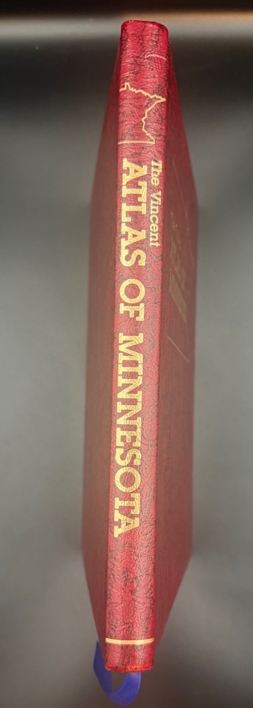 The Vincent Atlas of Minnesota 1985 Cartography St. Thomas R.R. Donnelley & Sons
