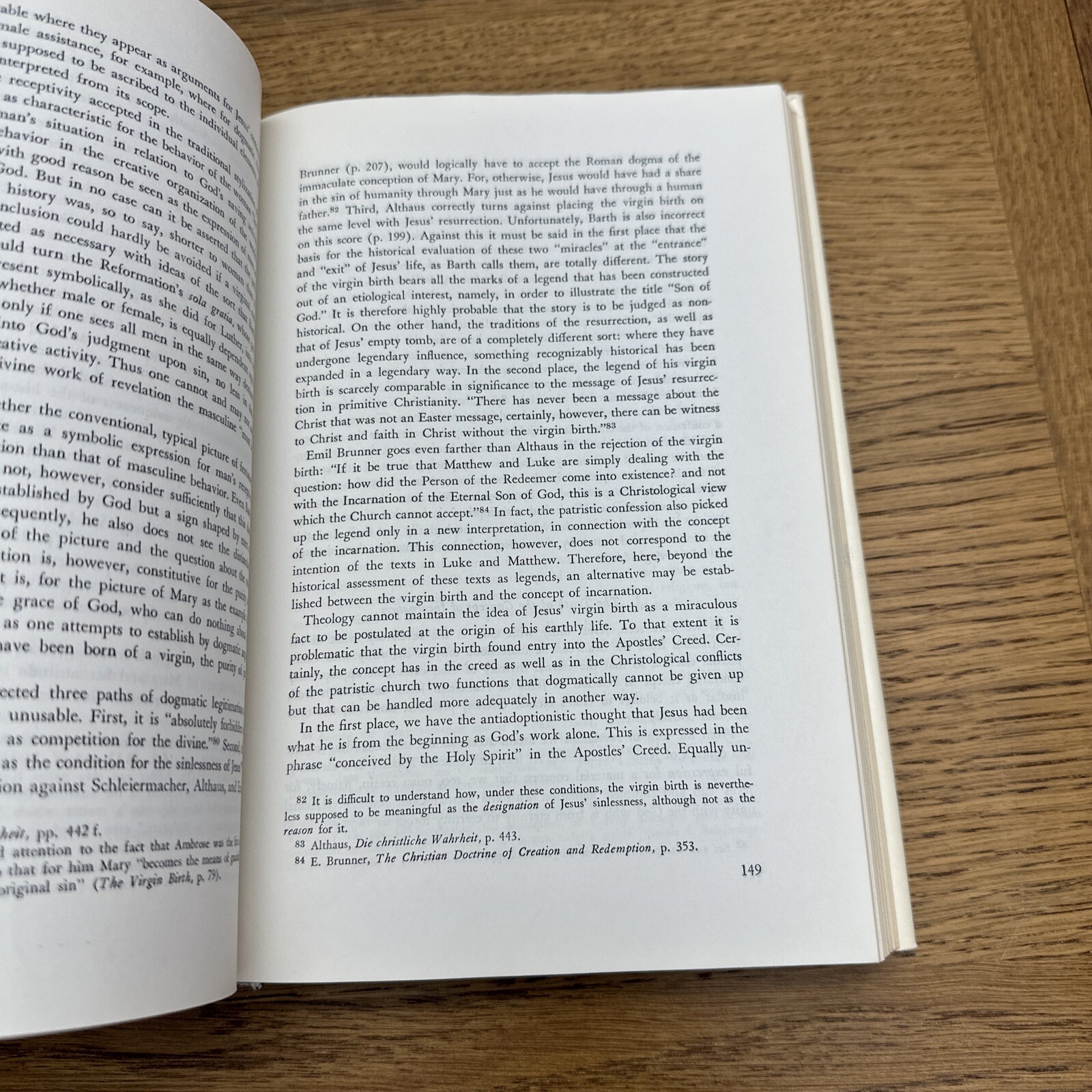 JESUS GOD AND MAN By Wolfhart Pannenberg Hardcover 1968 The Westminster Press DJ