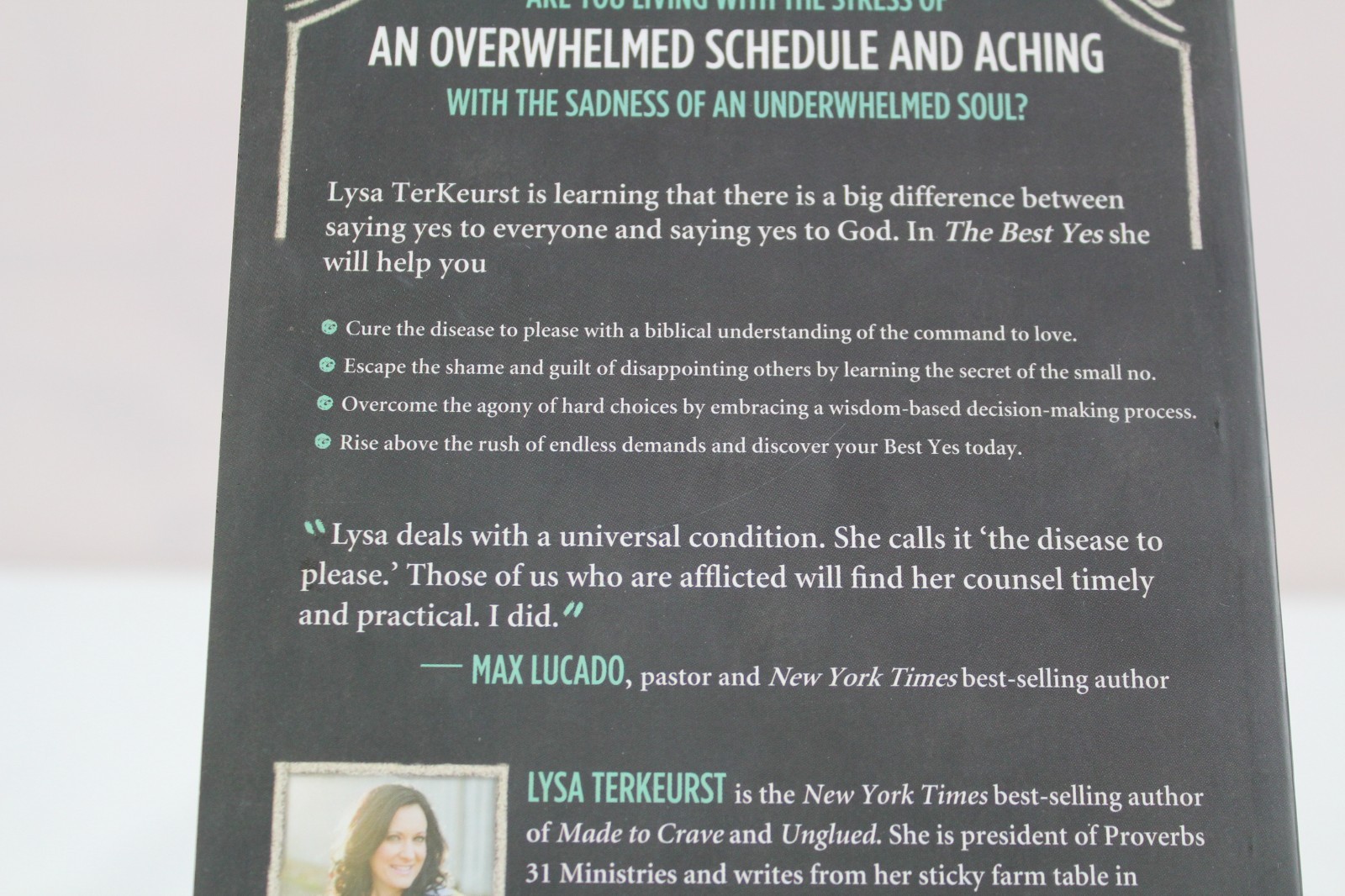 Best Yes by Lysa Terkeurst (2014, Trade Paperback)