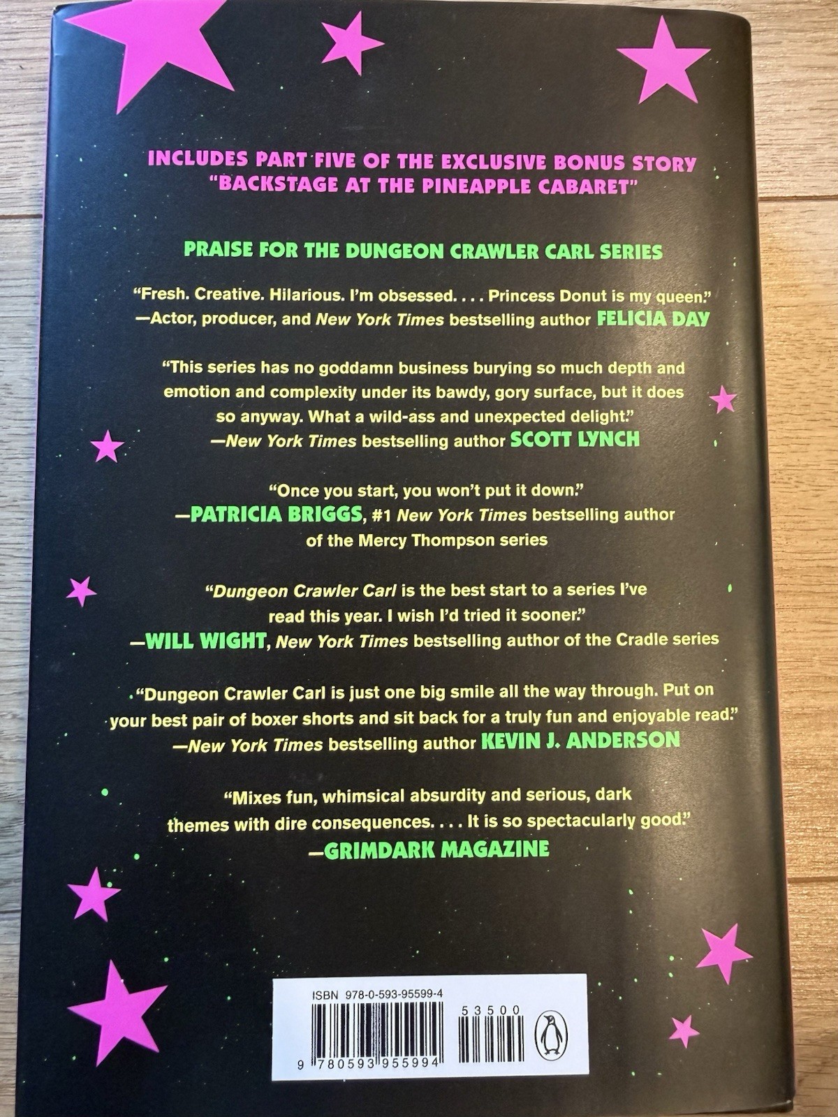 Matt Dinniman SIGNED The Butcher’s Masquerade, Dungeon 5, Hardcover