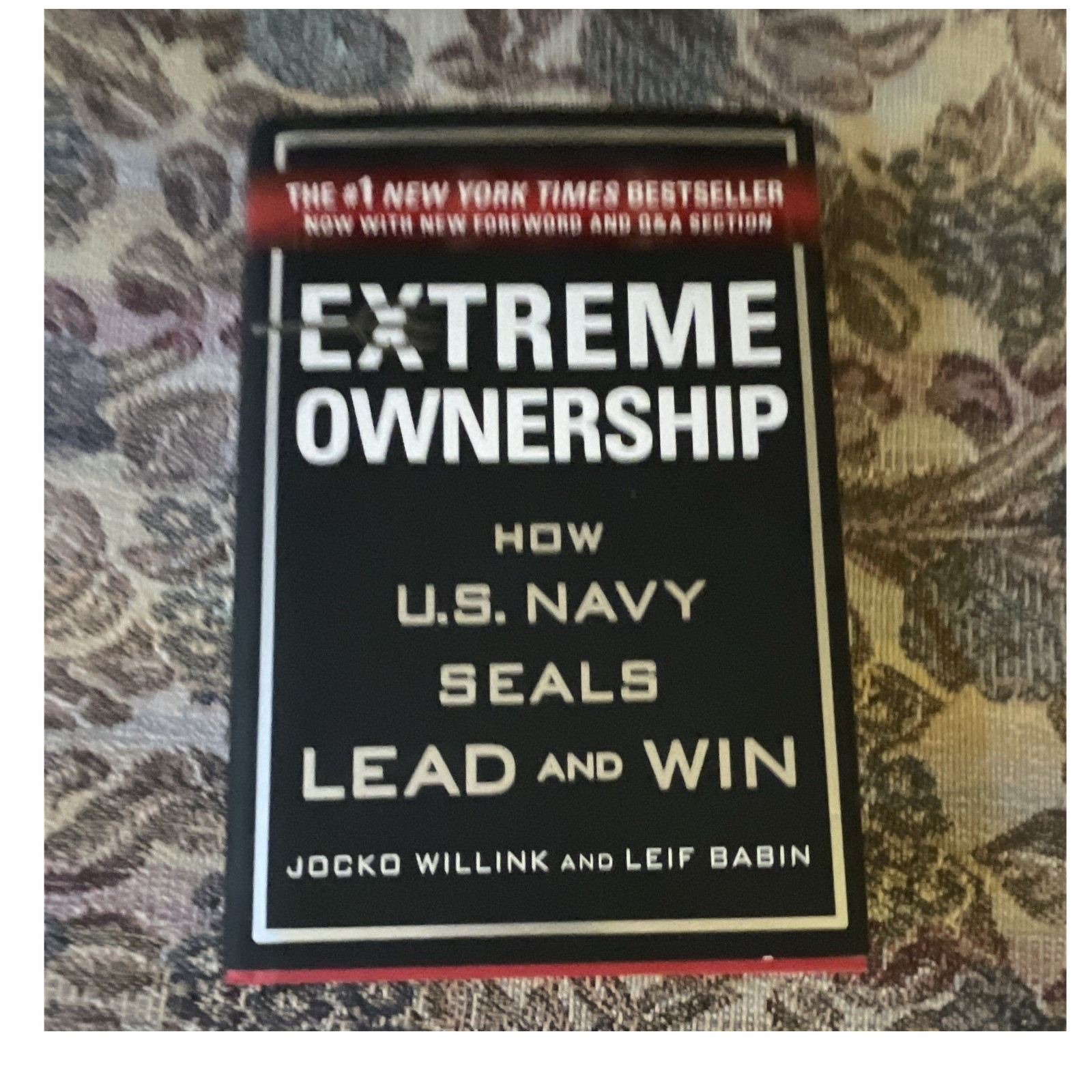 Jocko Willink Leif Babin Signed Extreme Ownership Hardcover w/ Dust Jacket