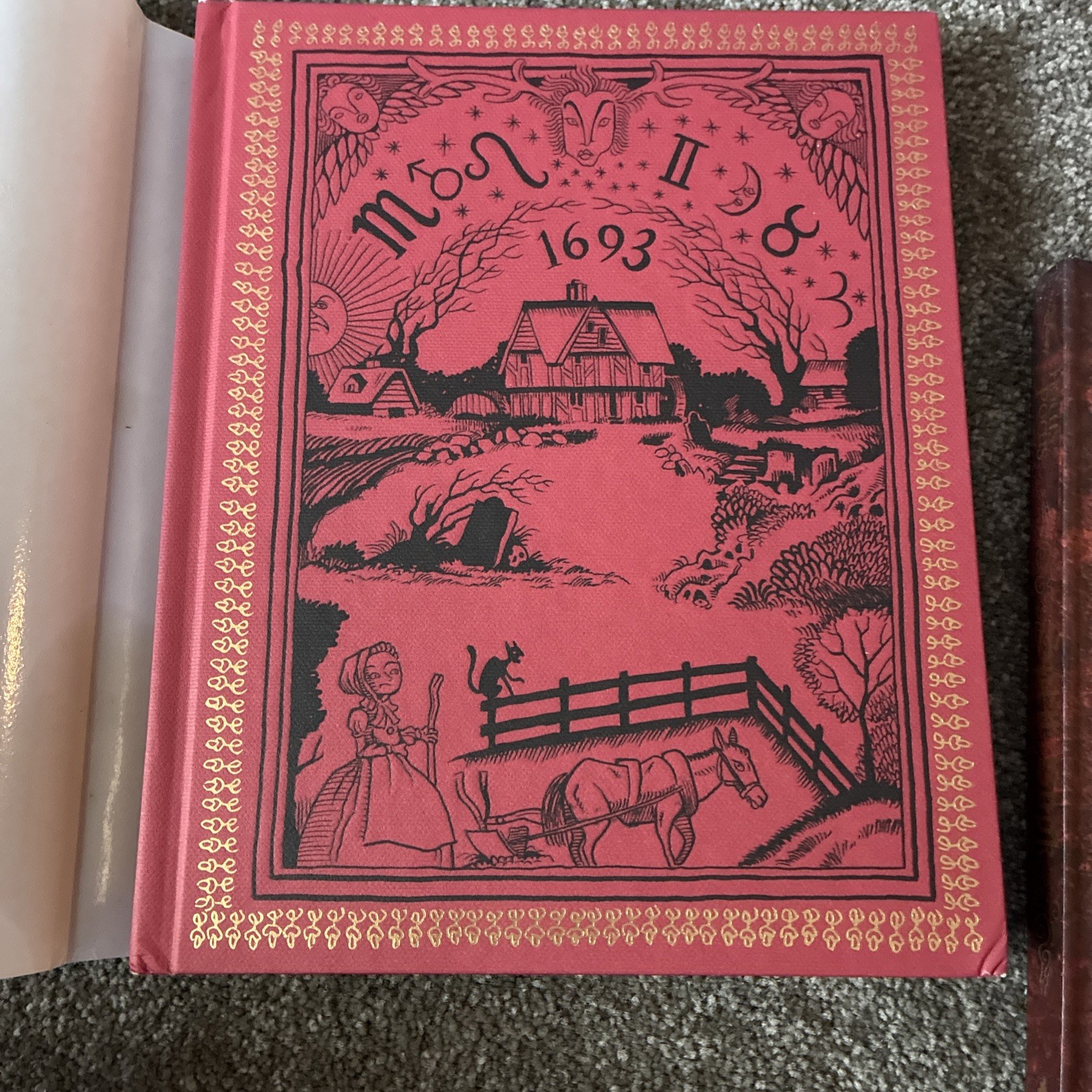 Disney Hocus Pocus Book Lot The Illustrated Novelization & Spell Book Halloween