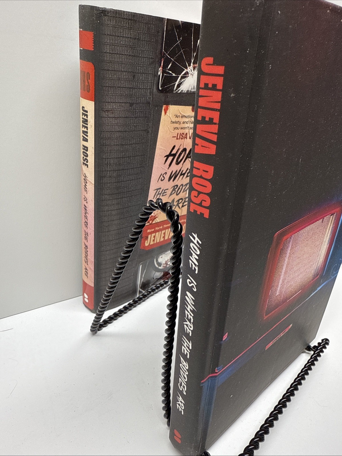 Home Is Where the Bodies Are Jeneva Rose Hardcover Book
