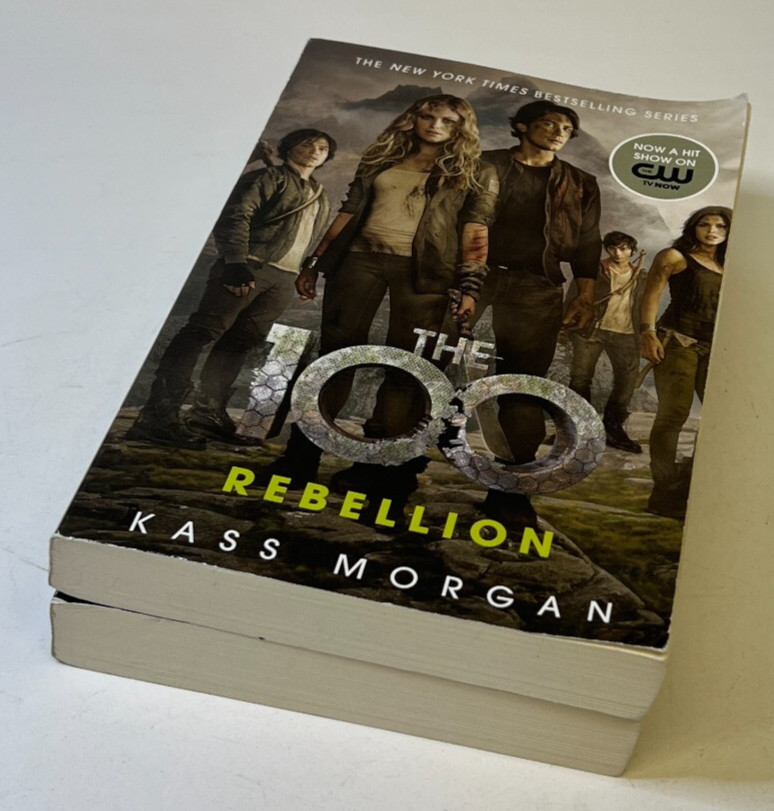 The 100: Homecoming and Rebellion Lot of 2 by Kass Morgan Paperback CW Show