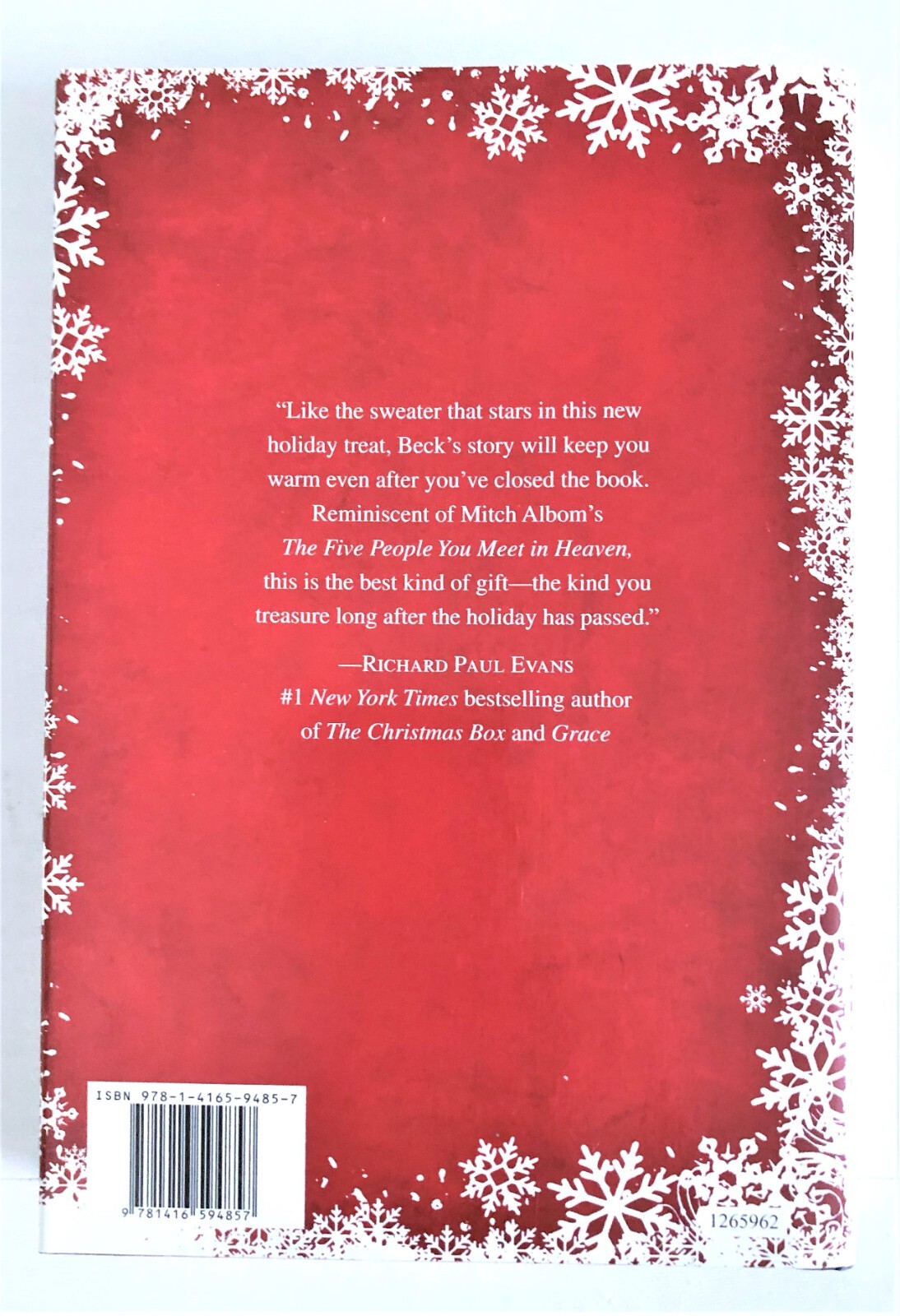 The Christmas Sweater by Kevin Balfe, Glenn Beck and Jason Wright (2008 Book)
