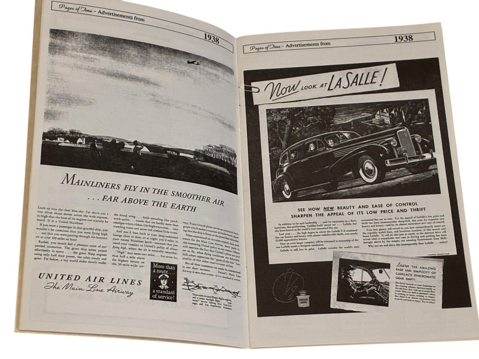 1938 PAGES OF TIME – Your Special Year Softcover News Book Booklet 24 Pages