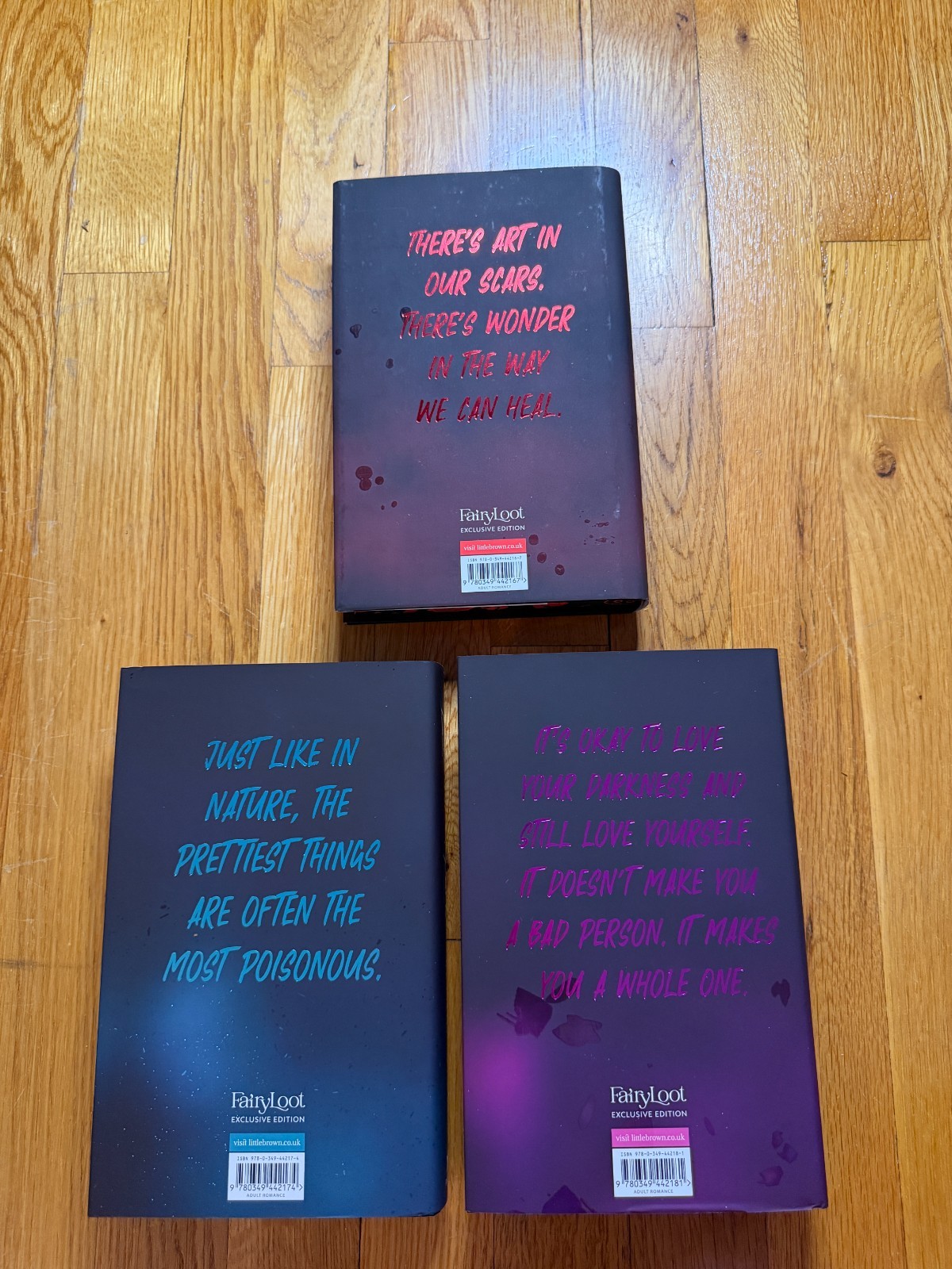 Signed and Quoted Fairyloot Ruinous Love Trilogy By Brynne Weaver