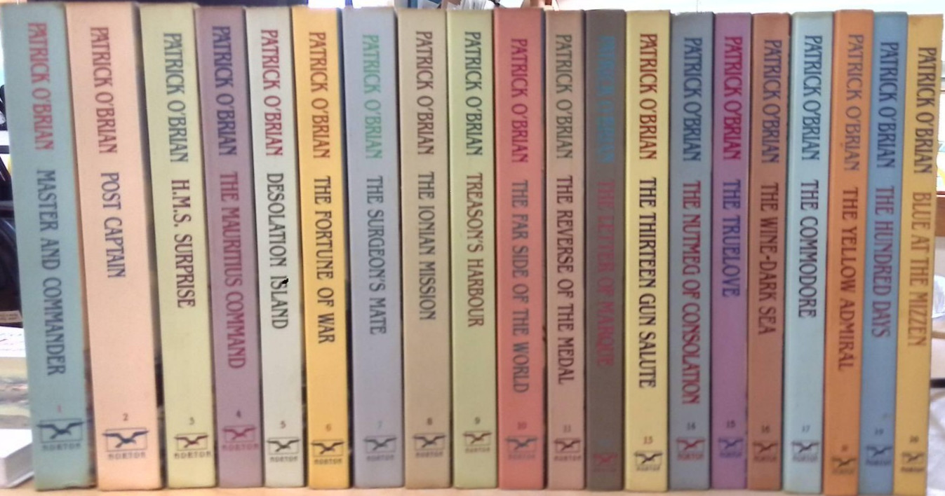 Patrick O’Brian, Aubrey-Maturin Series Vol 1-20 Trade Paperback
