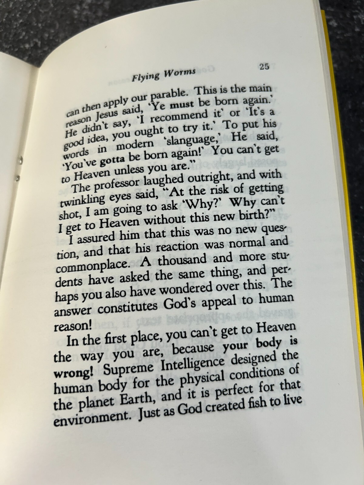 Flying Worms by Harry Rimmer