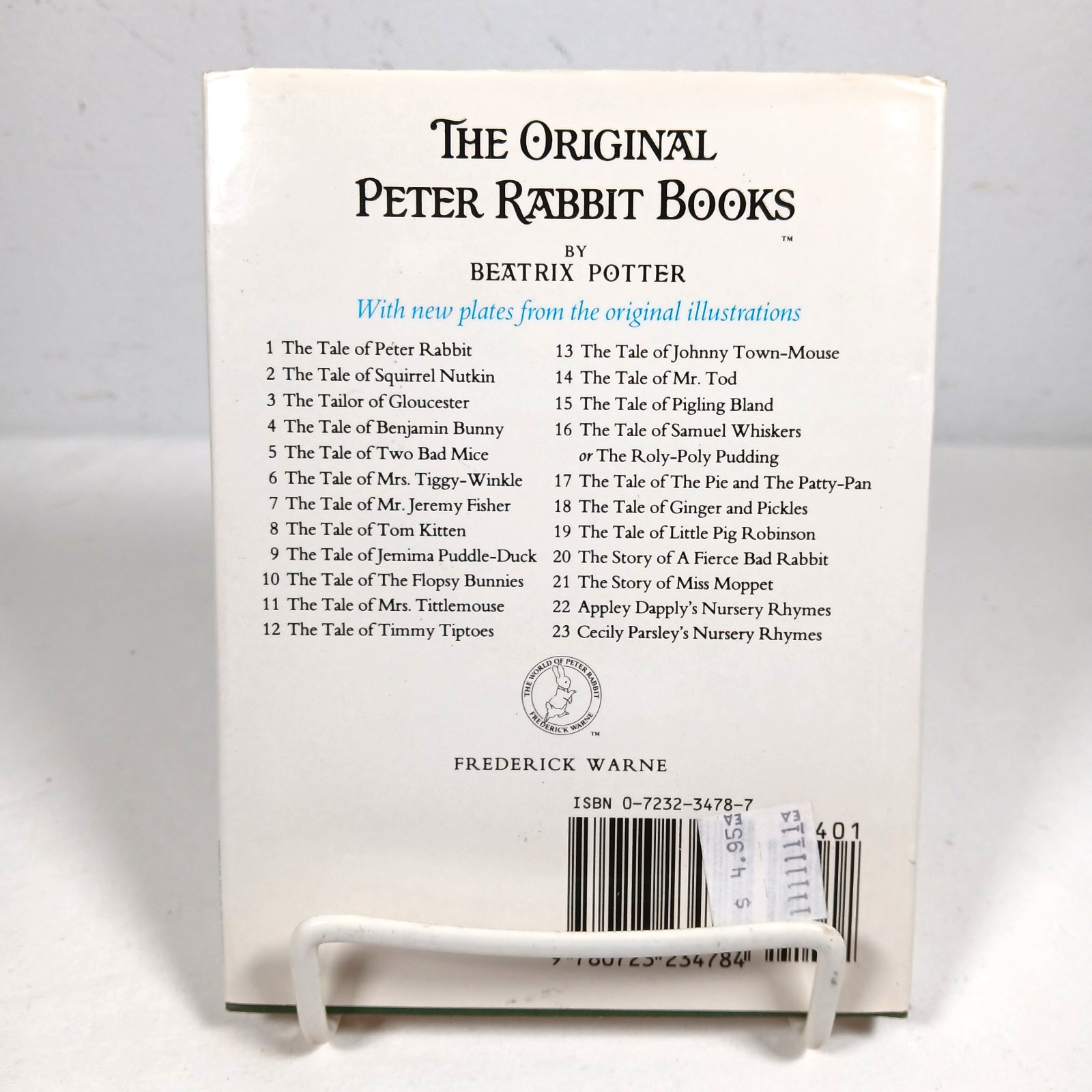 The Tale of Little Pig Robinson Beatrix Potter Original Authorized Edition 1989