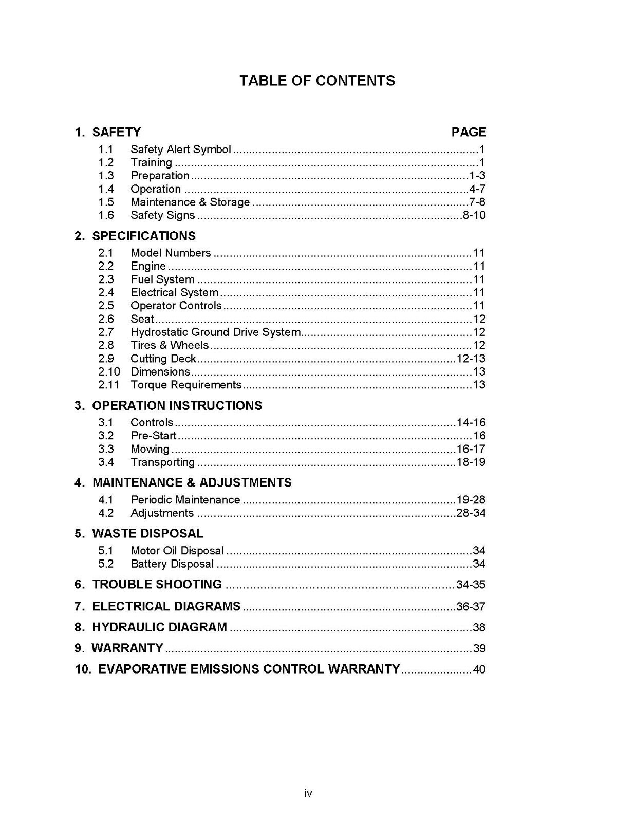 eXmark Lazer Z HP Operators Manual & Part List Diagrams Schematics LHP20KC505