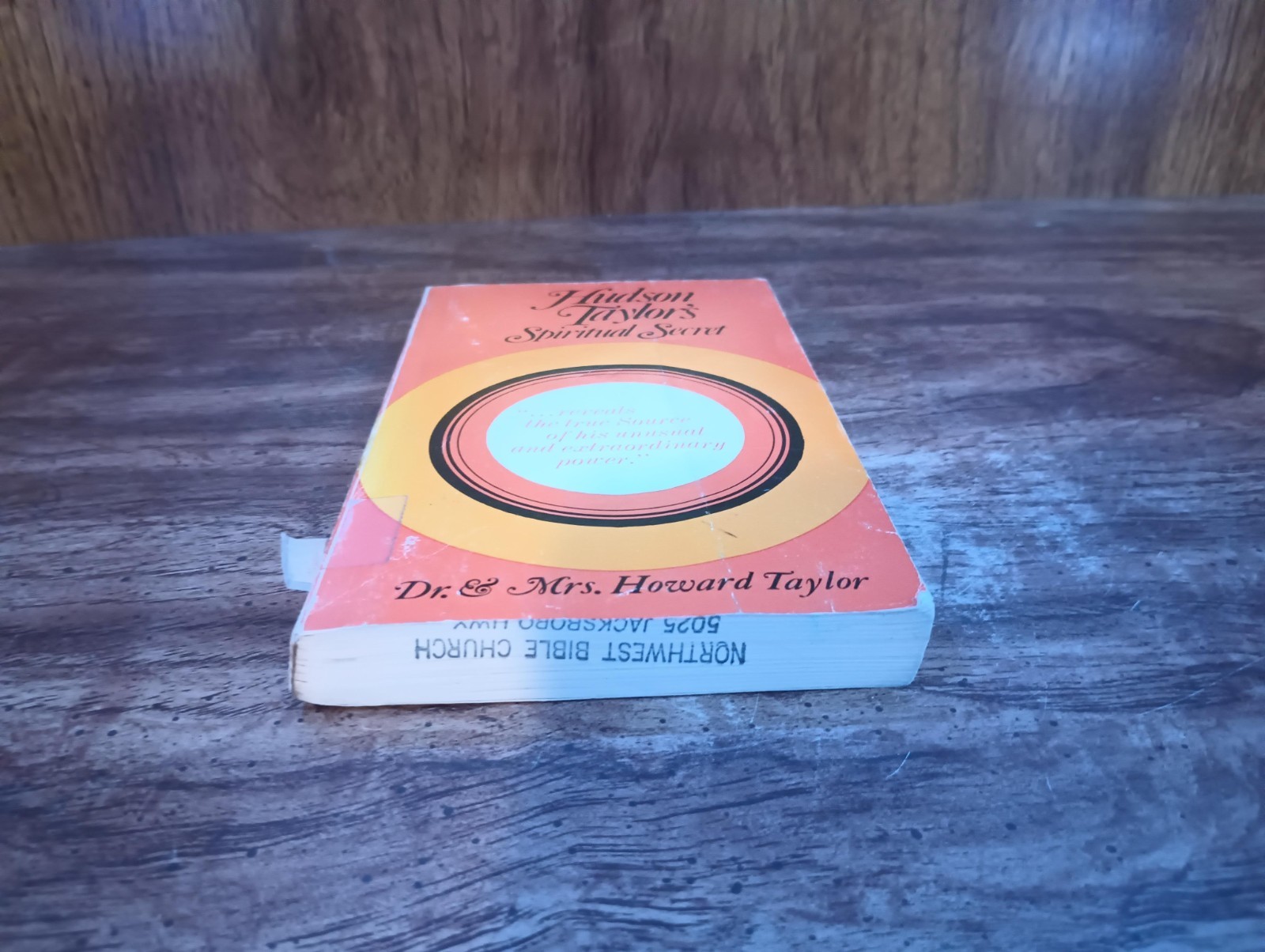 Hudson Taylor’s Spiritual Secret PB Howard Taylor Moody Press Christian Faith Sp