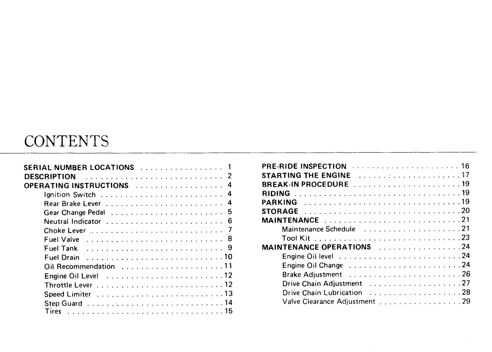 HONDA ATC70 All-Terrain Cycle Owners Manual 1982 – WIRE BOUND – TOUGH COVERS