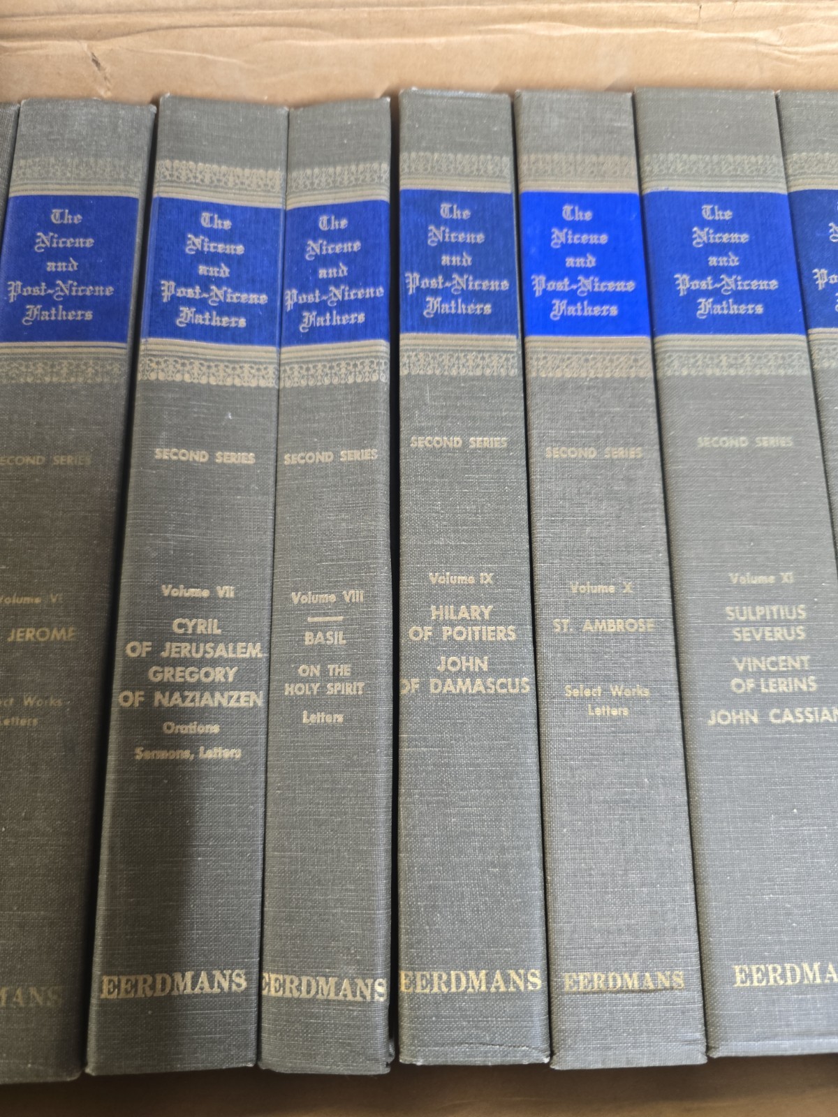A Select Library Nicene and Post-Nicene Fathers Second Series 14 Volume Set