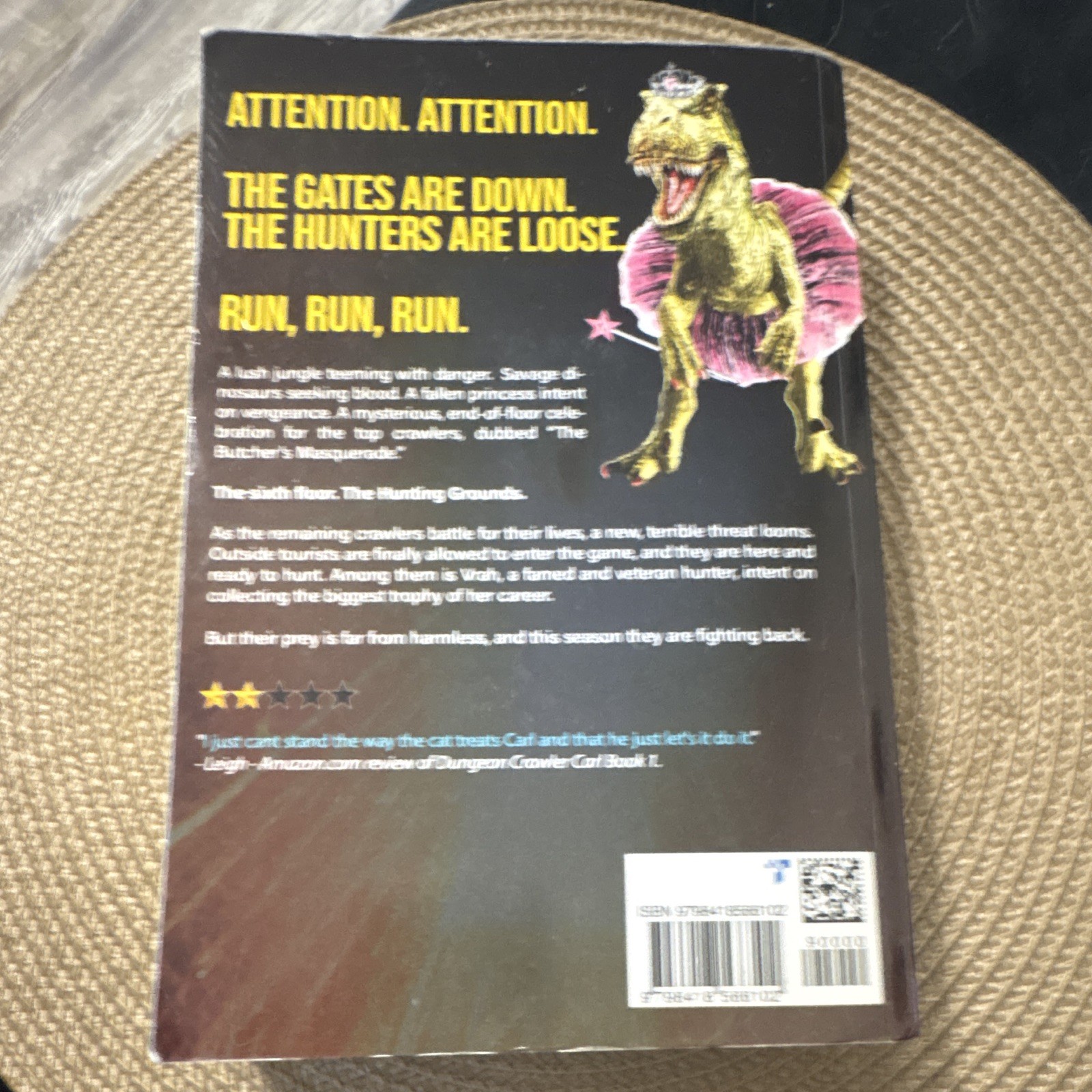 Matt Dinniman The Butcher’s Masquerade Dungeon Crawler Carl Book 5 Paperback