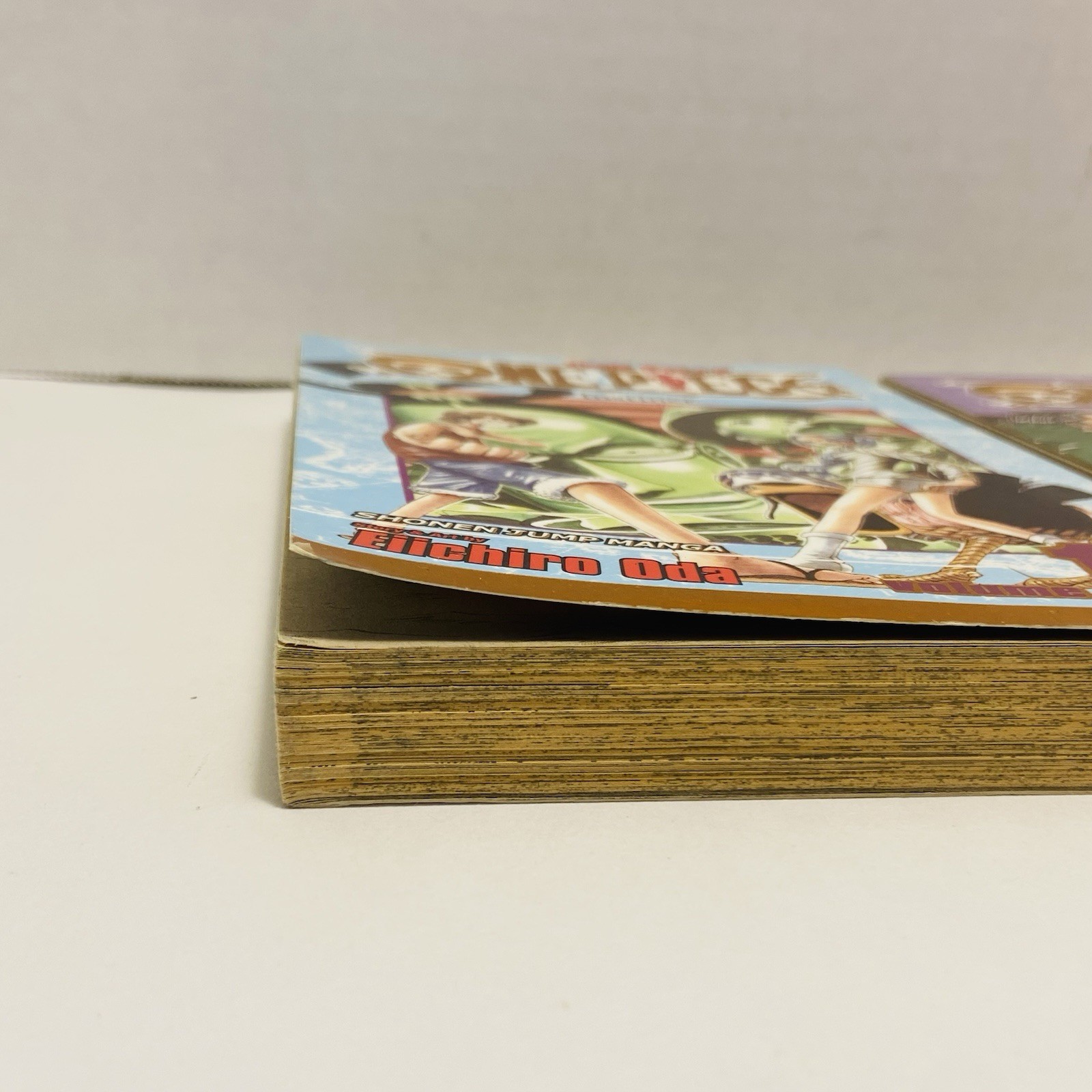 One Piece Vol. 14 + 21 Utopia & Instinct Oda 2007 Manga Gold Foil Rare Books