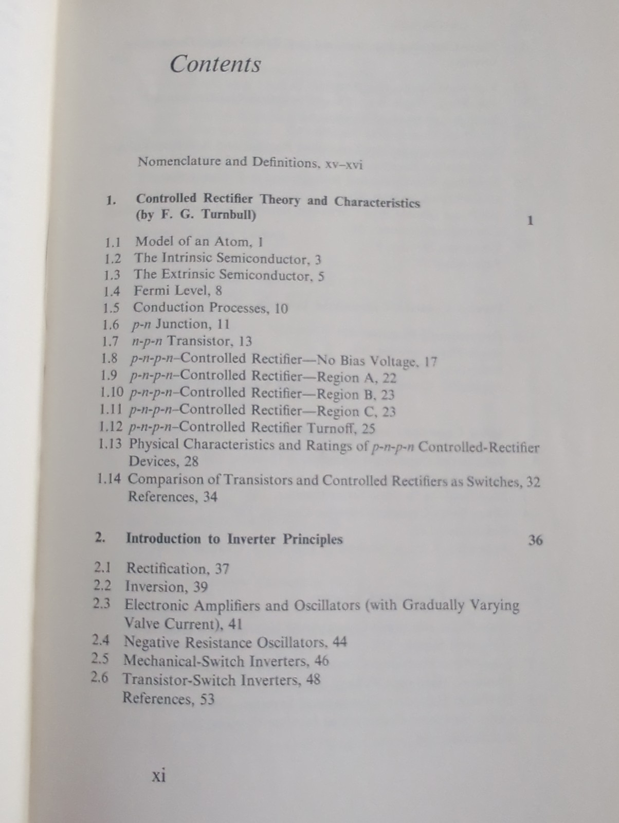 Principles of inverter circuits Bedford, B. D. Hoft, R. G. HC DJ Vtg 1964