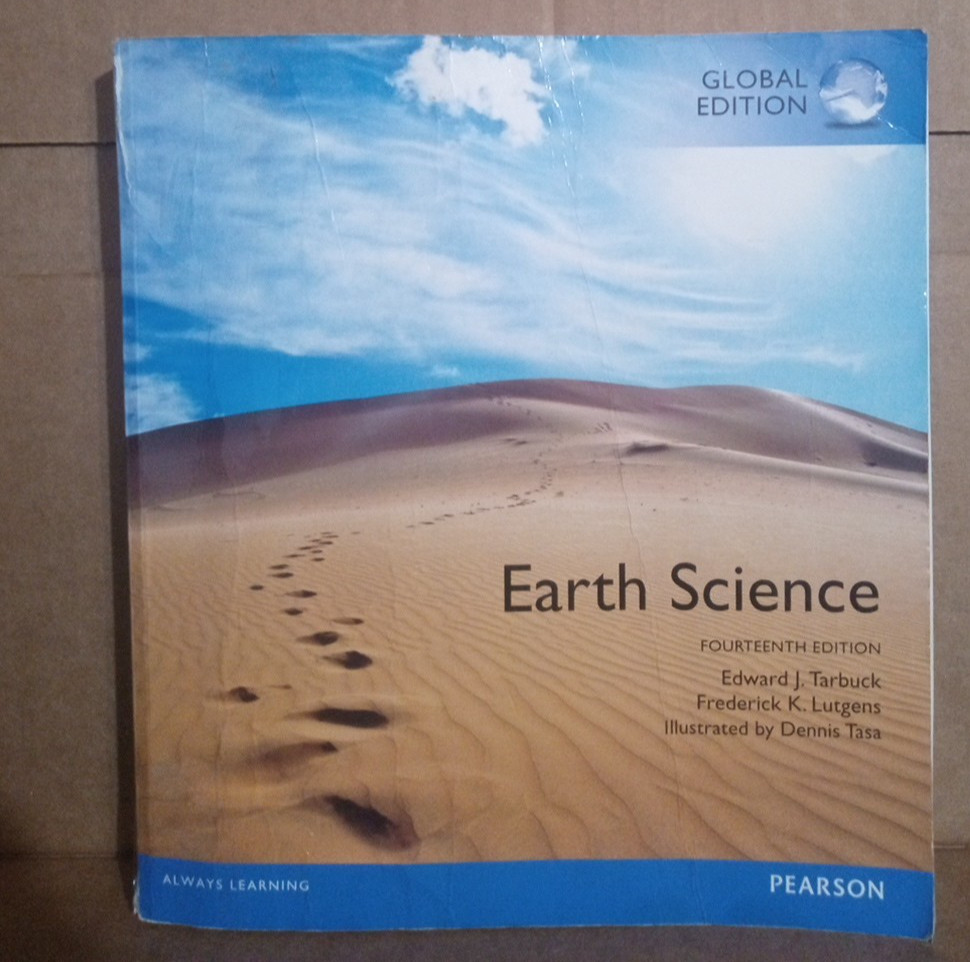 Earth Science–Global Edition -14th Edition by Edward Tarbuck –Paperback