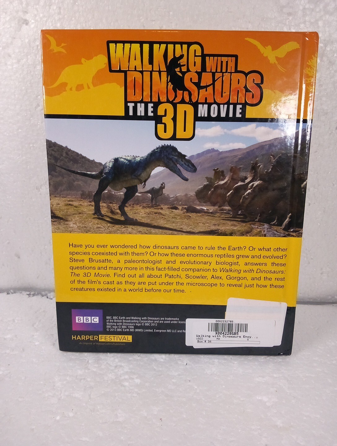 Walking with Dinosaurs Encyclopedia by Steve Brusatte (2013, Hardcover)