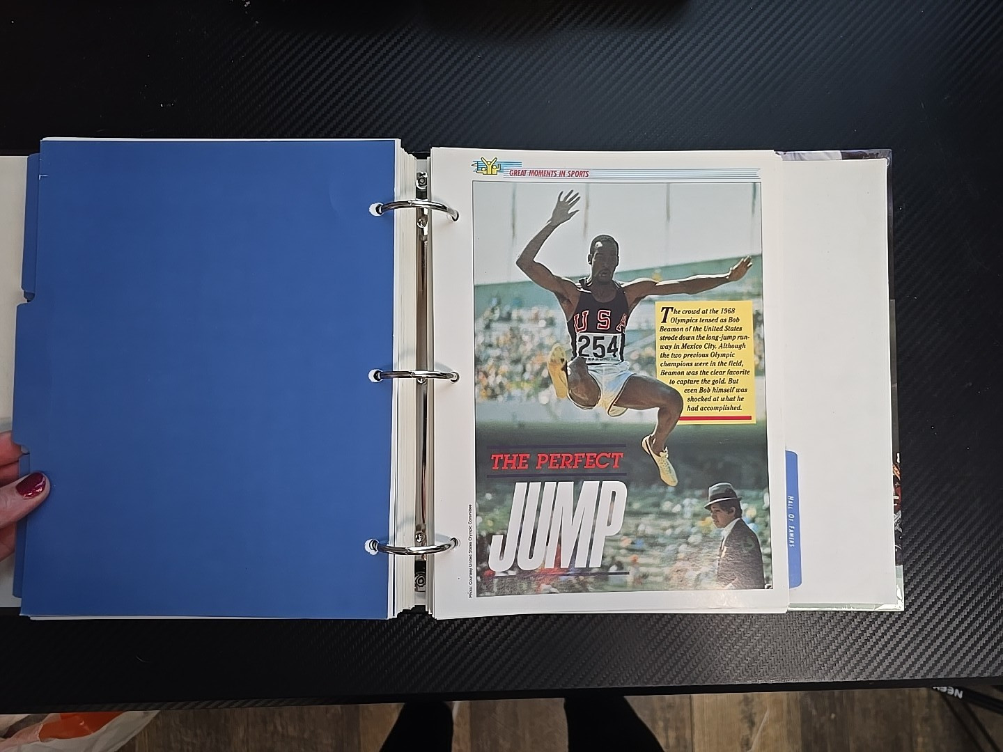 Vintage 1996 “Sports Pages: The Book For Sports Fans” Collector’s Hardcover Bind
