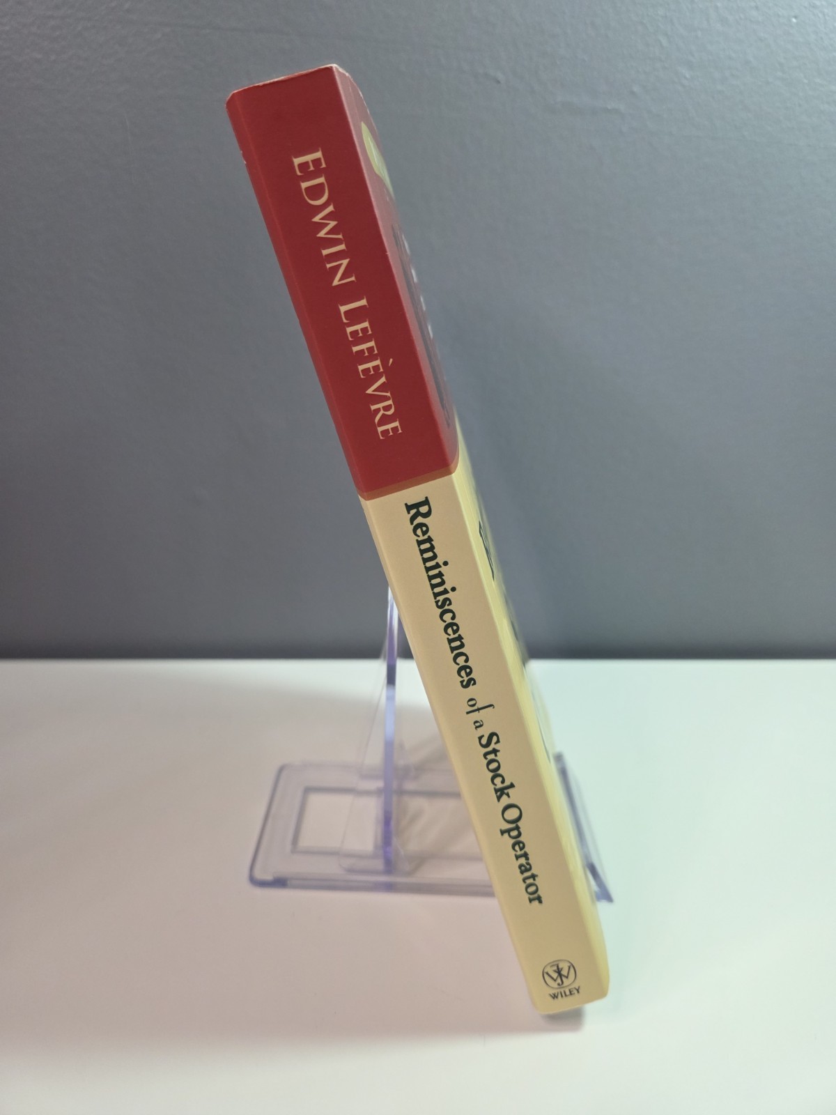 Reminiscences of a Stock Operator by Edwin Lefèvre (2006, Trade Paperback)