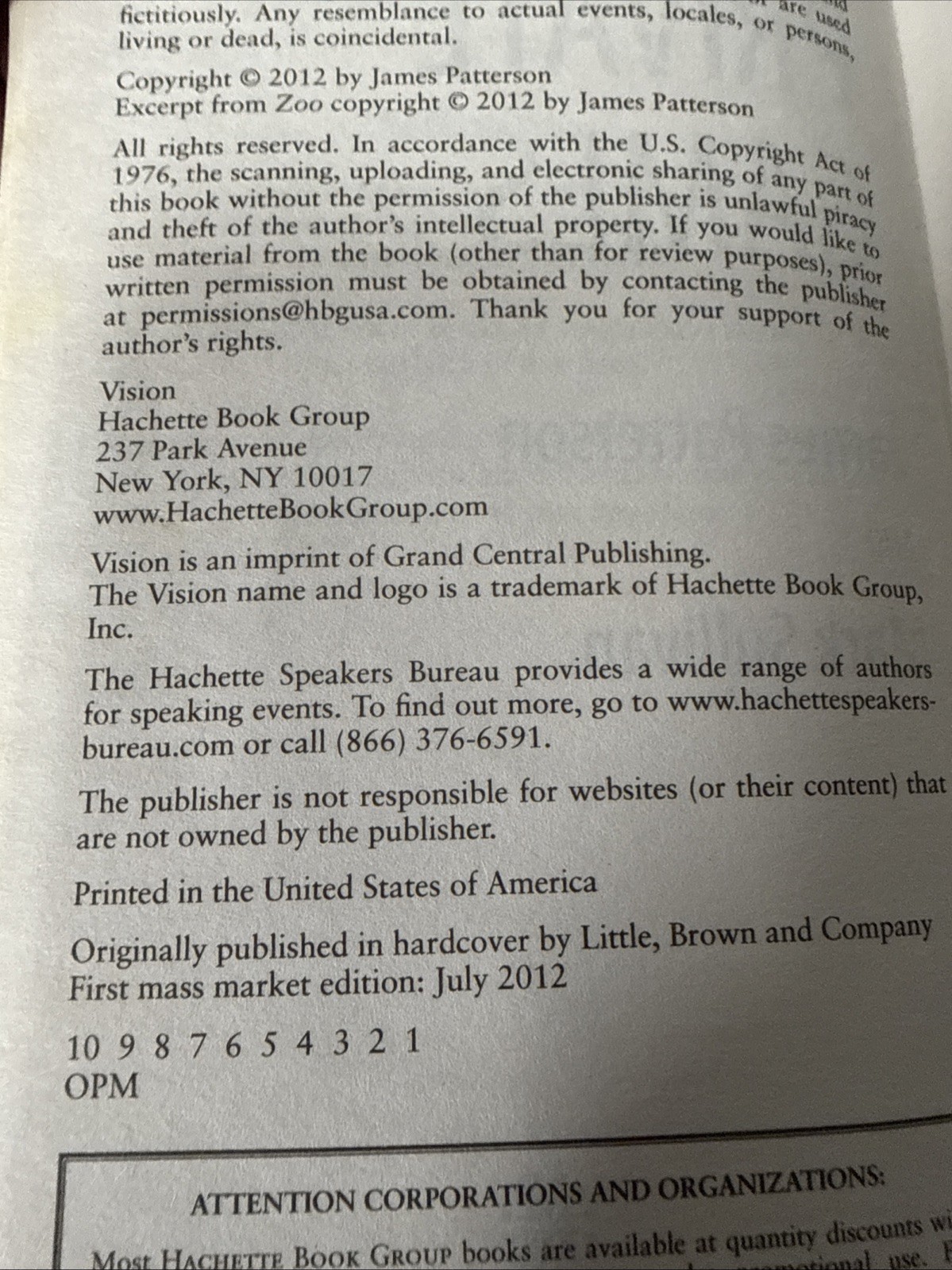 Private Games – Mass Market Paperback By Patterson, James – ACCEPTABLE