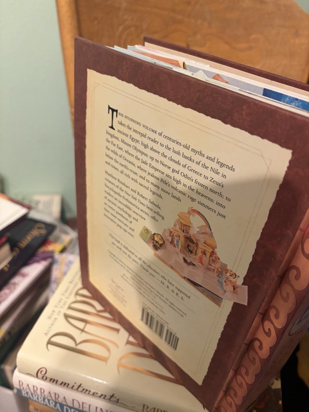 Encyclopedia Mythologica: Gods and Heroes Pop-Up by Reinhart And Sabuda Pop Up